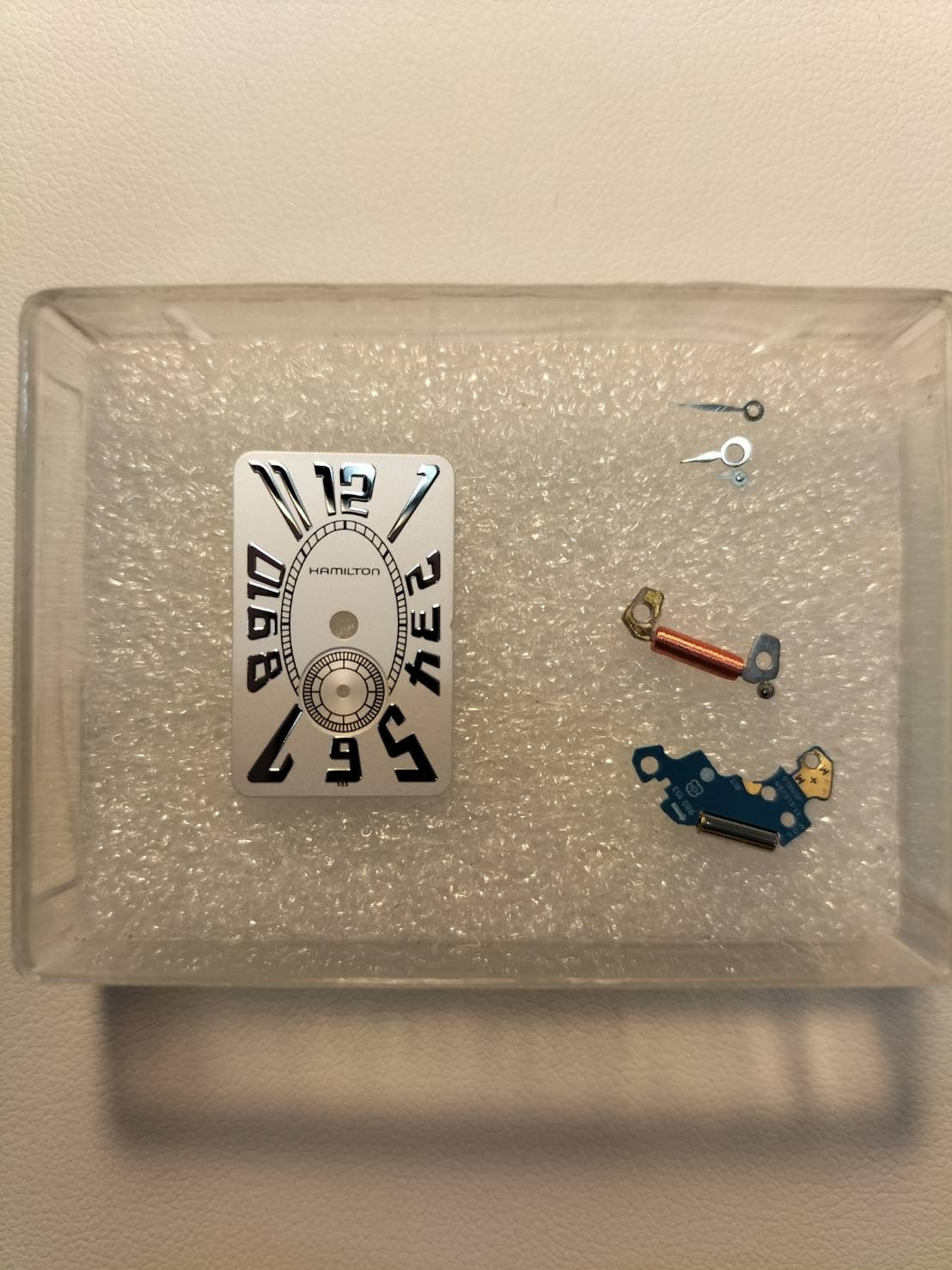 Hamilton Ardmore H112110 / 980.153 Quartz Cal.980.153 SS Leather Third party buckle (SS) Silver dial Overhauled