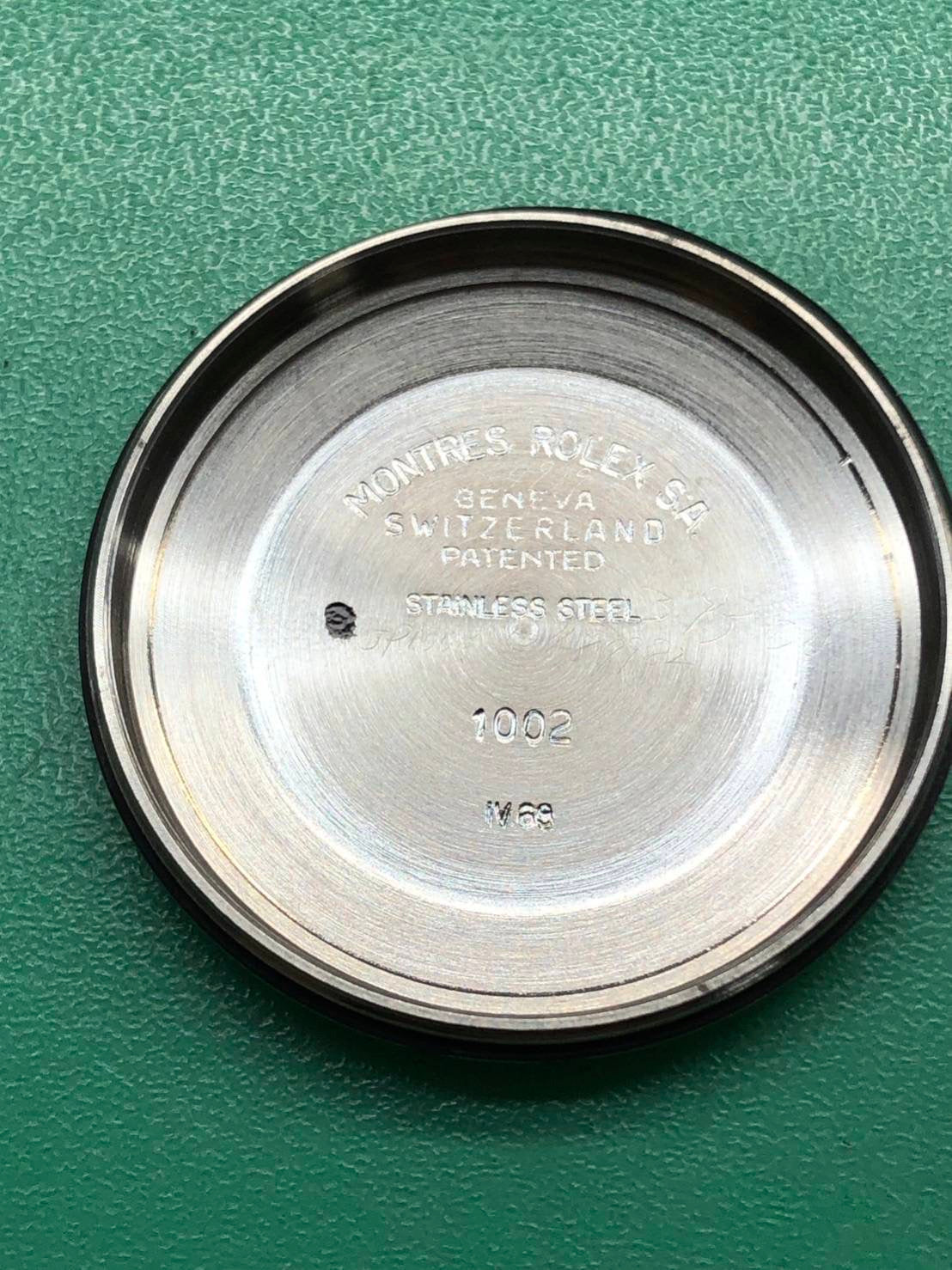 ロレックス エアキング 5500 黒文字盤 2番