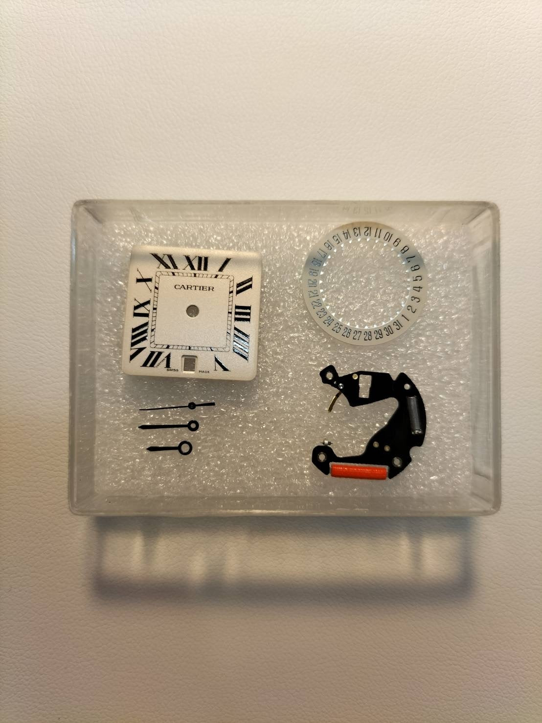 カルティエ サントス ガルベ LM W20060D6 / 1564 クォーツ Cal.687 SS SS ホワイトローマン文字盤(SWISS MADE表記) 箱 冊子 保証書(2003年)カルティエ修理証明書(2009年)オーバーホール済み