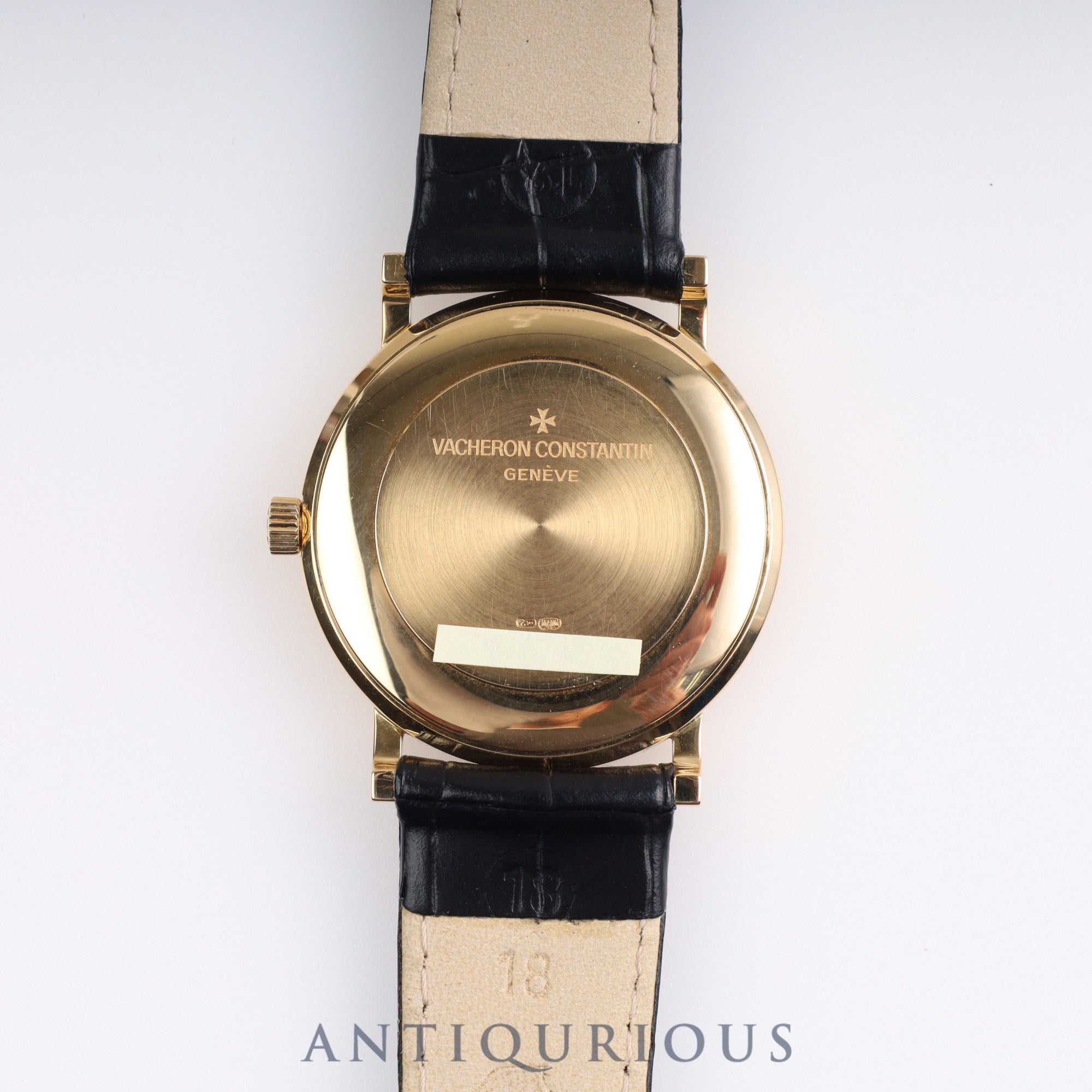 Vacheron Constantin Essential 92240/000J-4 Manual winding Cal.1014/1 YG Leather White dial Box Case Warranty card