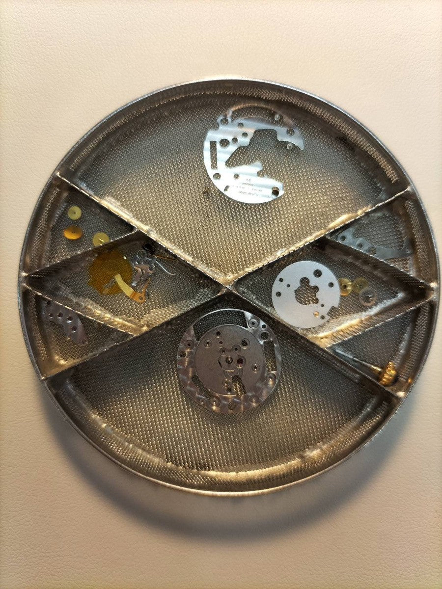 Cartier Must Vendôme VLC SM W1006554/590004 Quartz Caliber 90 SV925 Leather Strap with Genuine GP Buckle, Side Trinity Dial, Box, Overhauled