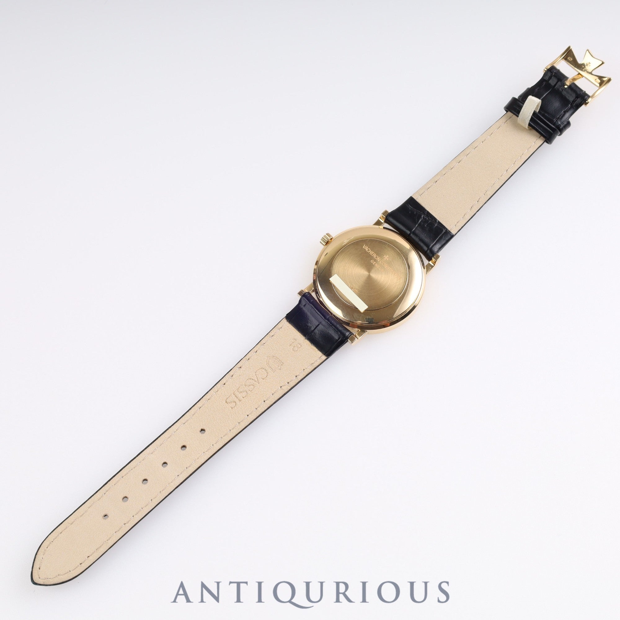 Vacheron Constantin Essential 92240/000J-4 Manual winding Cal.1014/1 YG Leather White dial Box Case Warranty card