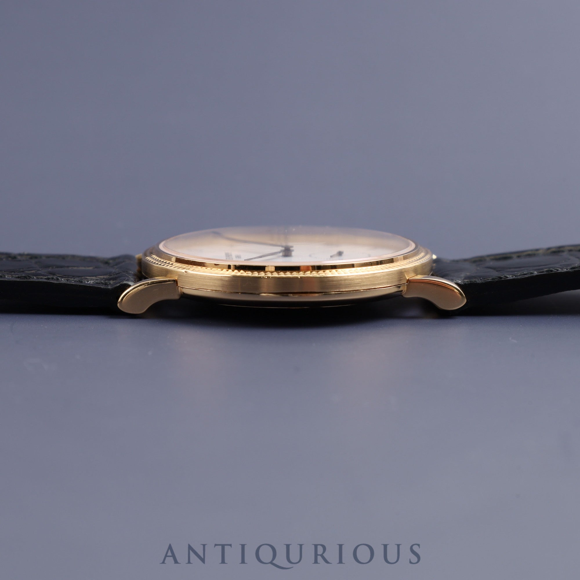 Patek Philippe Calatrava 3919J Manual winding Cal.215 YG Genuine leather strap Genuine buckle (750) Silver dial Paper box