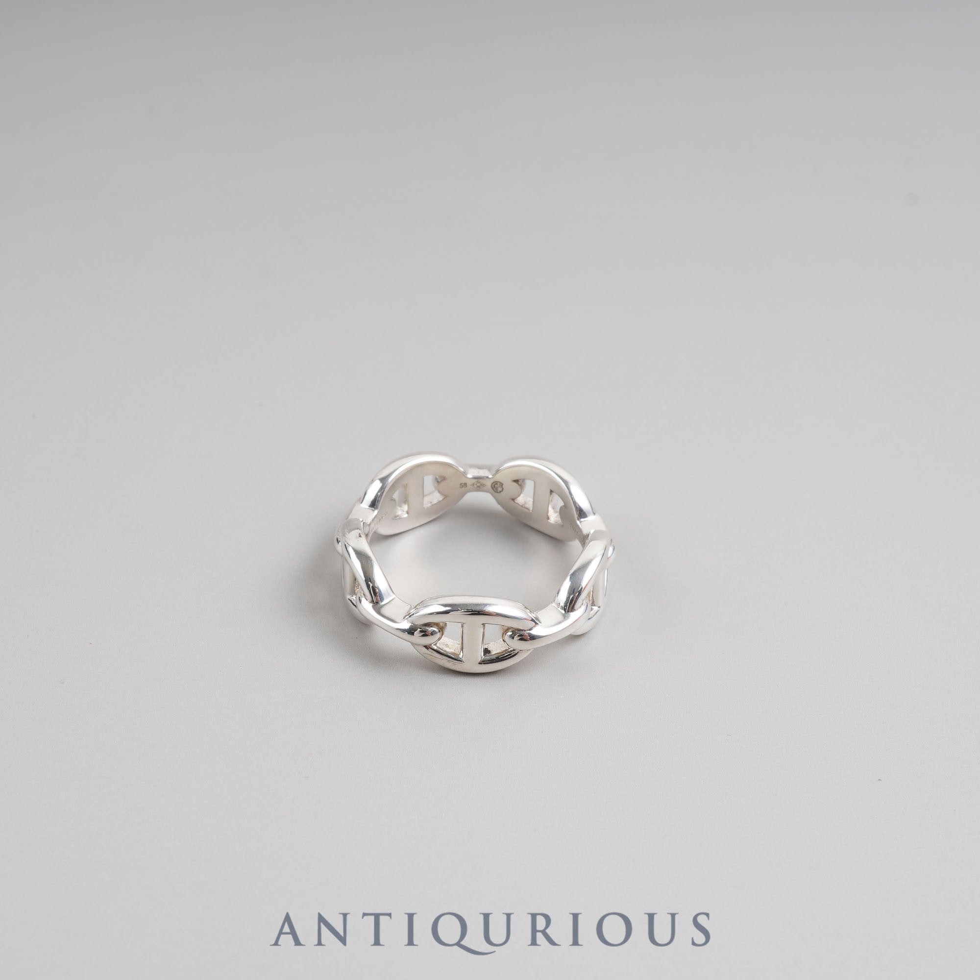 エルメス リング シェーヌダンクル アンシェネ SV925 58 18号 箱