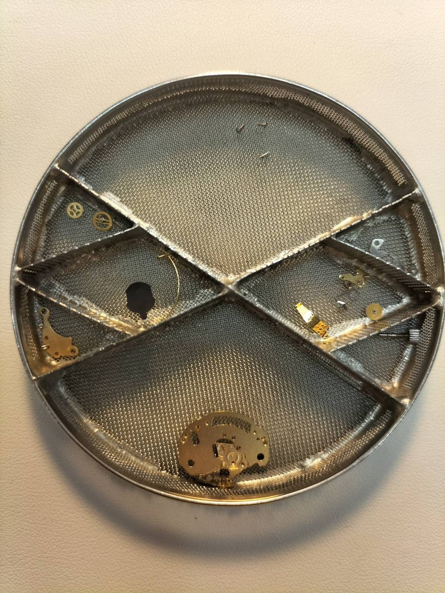 Hermès Cloajour CR2.210 Quartz Cal.976.001 Stainless Steel White Shell Dial Overhauled