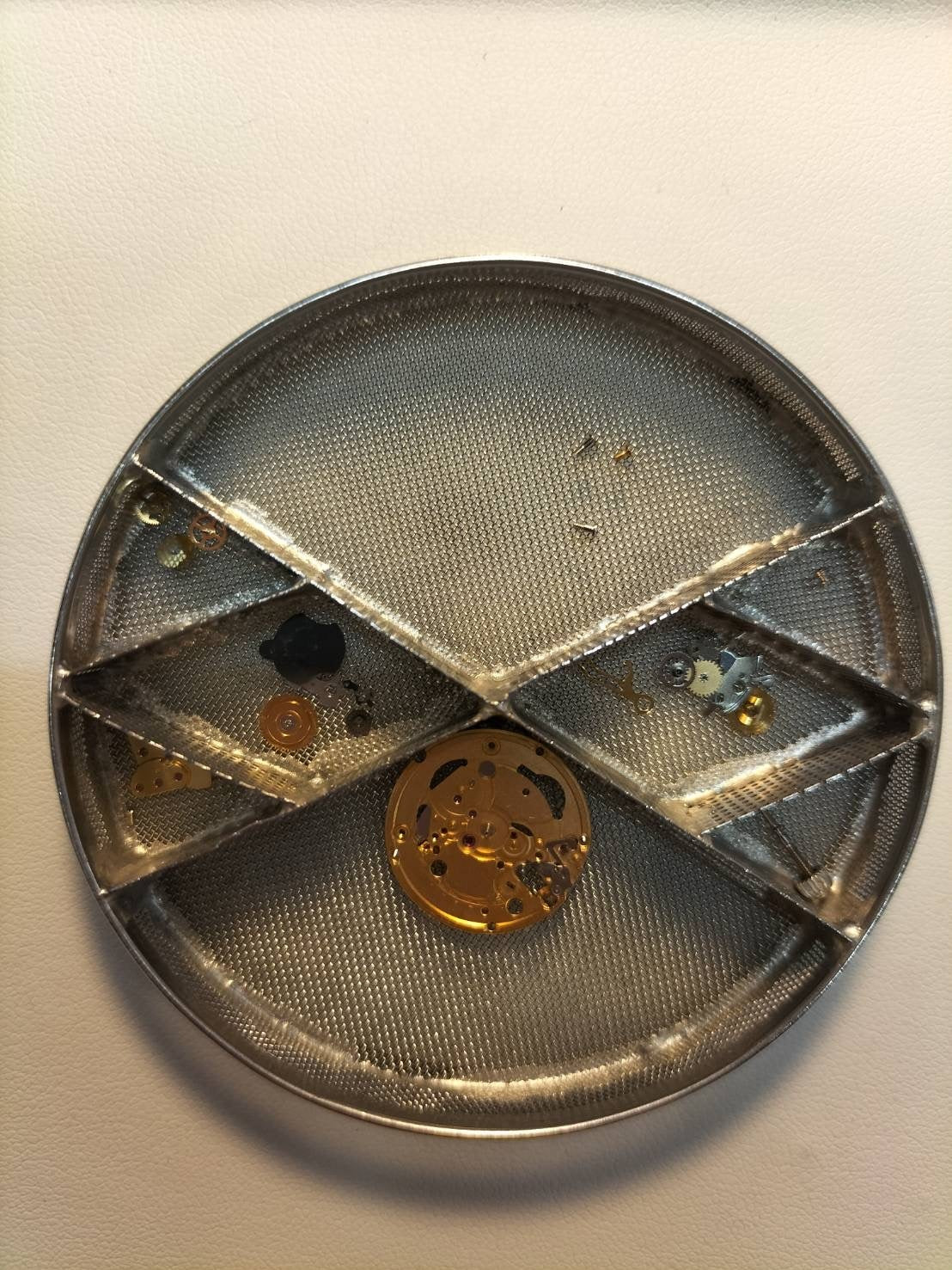 エルメス クリッパー CL4.210 クォーツ SS SS グレー文字盤 オーバーホール済み