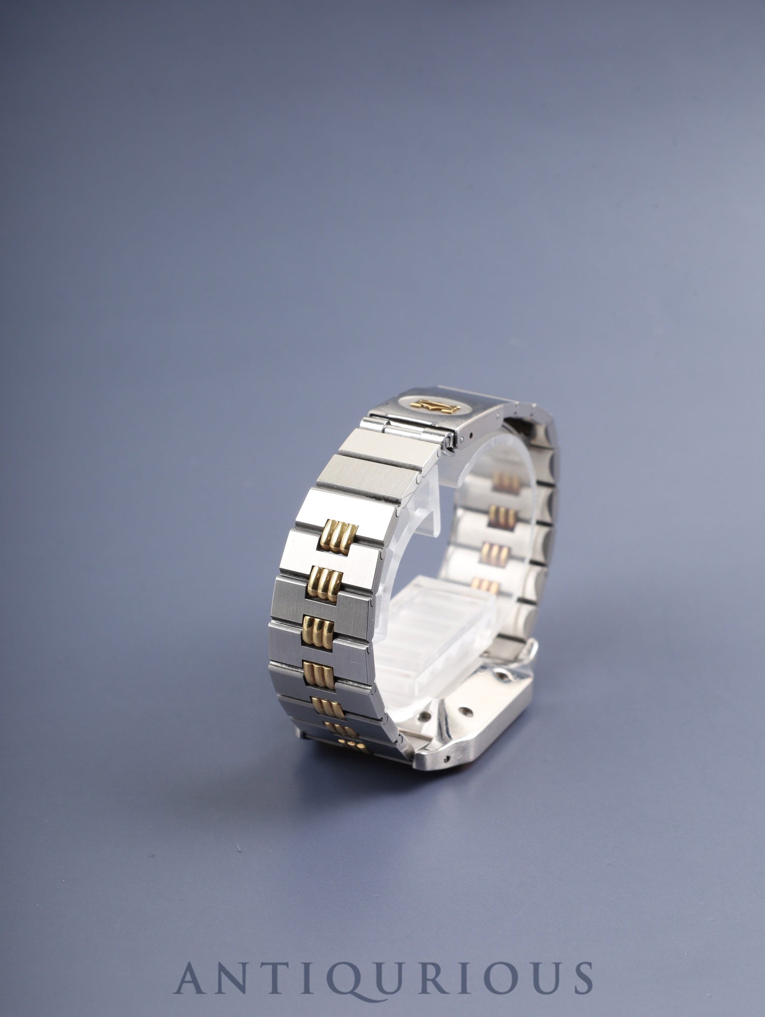 カルティエ サントス カレ LM 2961 自動巻き Cal.ETA2671 SS/YG SS/YG ホワイトローマン文字盤 オーバーホール済み