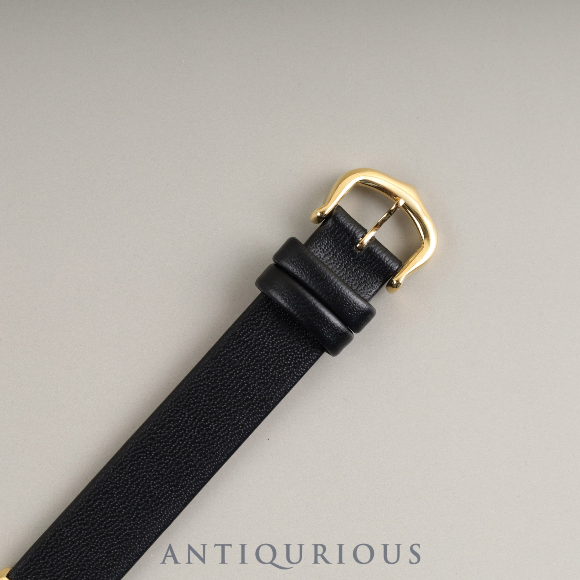 Cartier Corise 881095 Quartz Caliber 81 18K Leather Strap with Genuine GP Buckle Ivory Roman Dial Overhauled