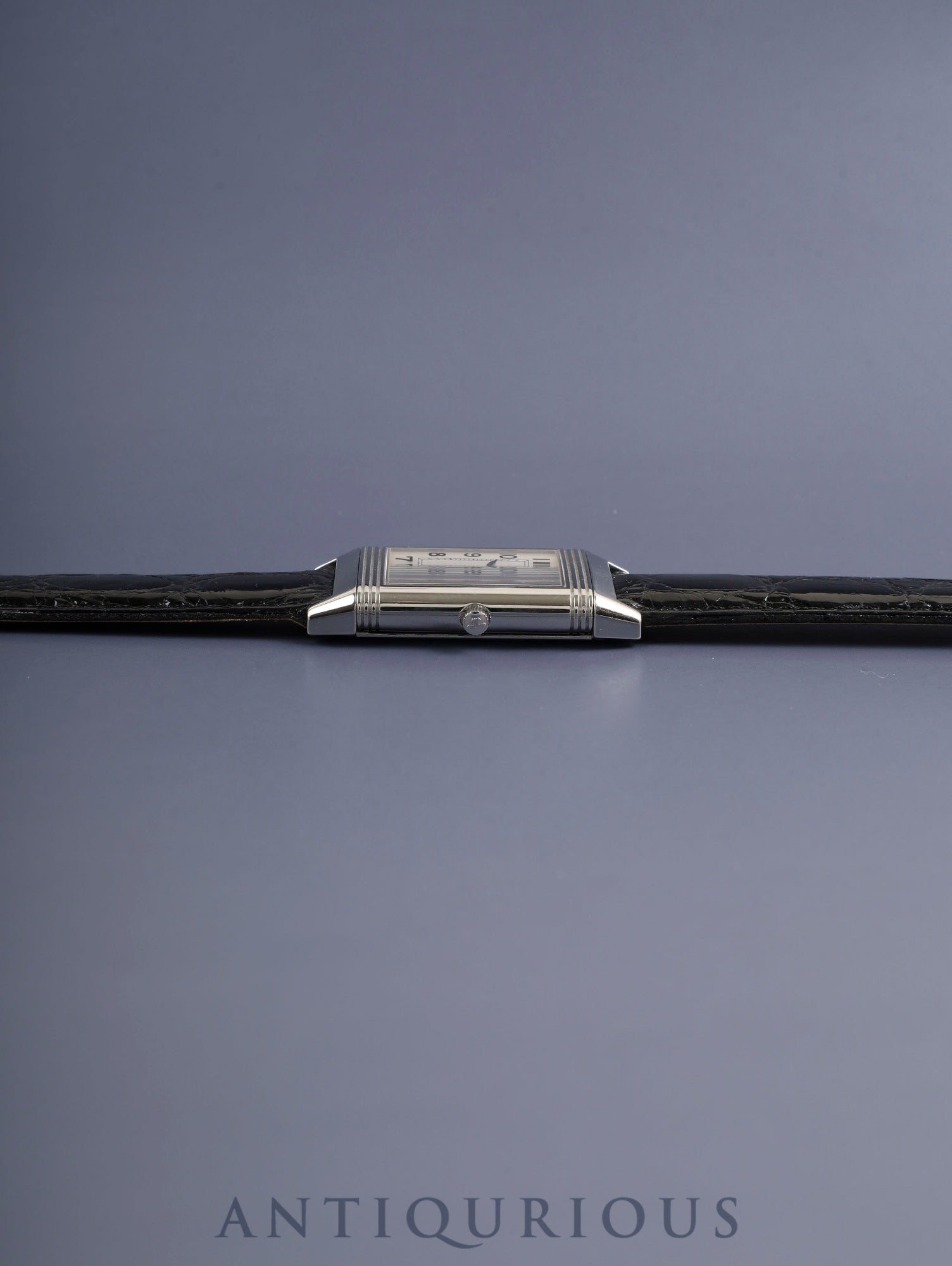 ジャガー・ルクルト レベルソ クラシック 250.8.86 / 250.840.862 手巻き Cal.864/1 SS 革 純正Dバックル(SS)シルバーアラビア文字盤 オーバーホール済み