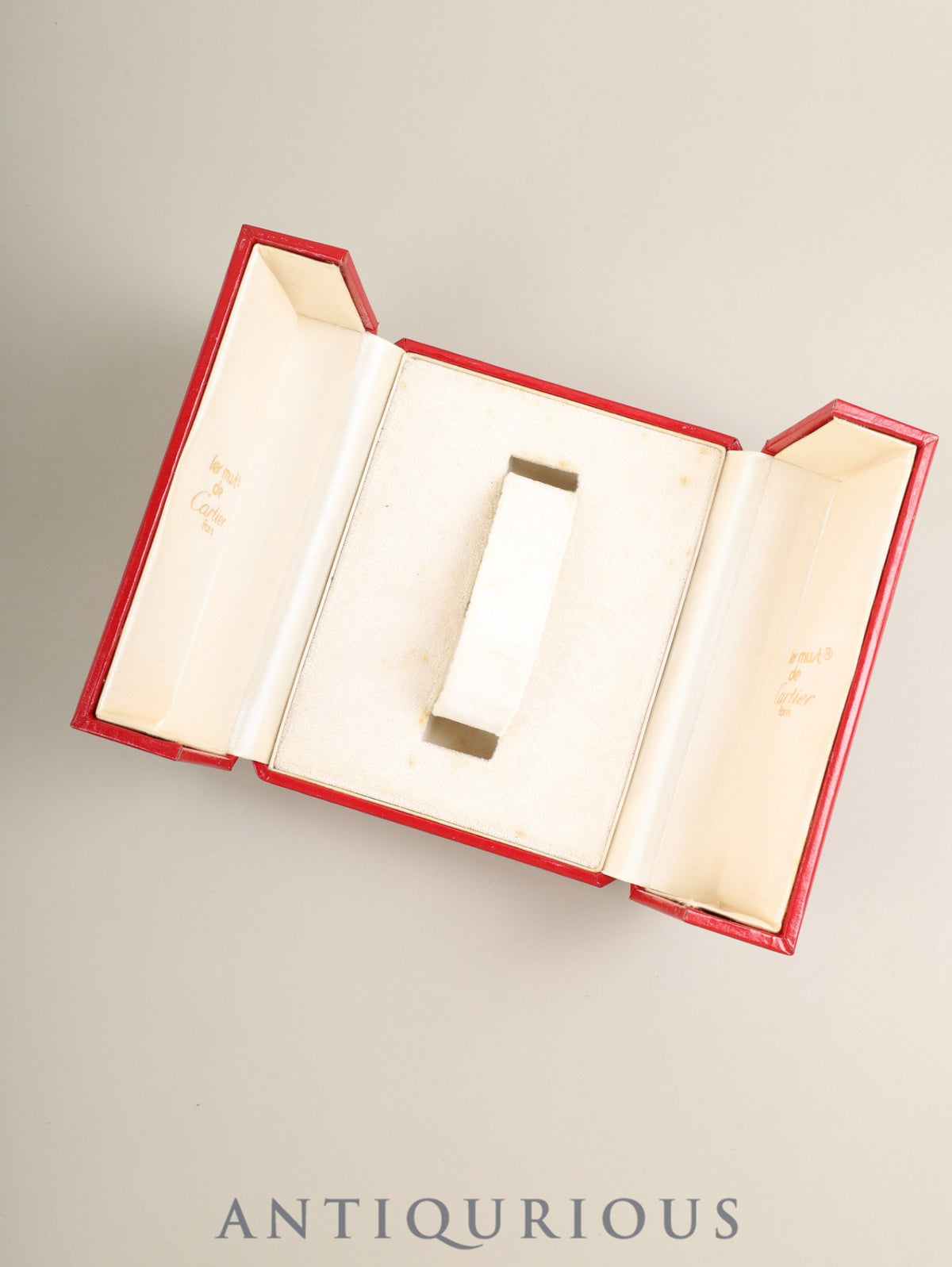 カルティエ サントス カレ LM 2960 自動巻き Cal.- SS SS ホワイト文字盤(SWISS MADE表記) 箱 冊子 国際永久保証書(1979年 / 個人名記載) カルティエブティックにてコンプリートサービス済み