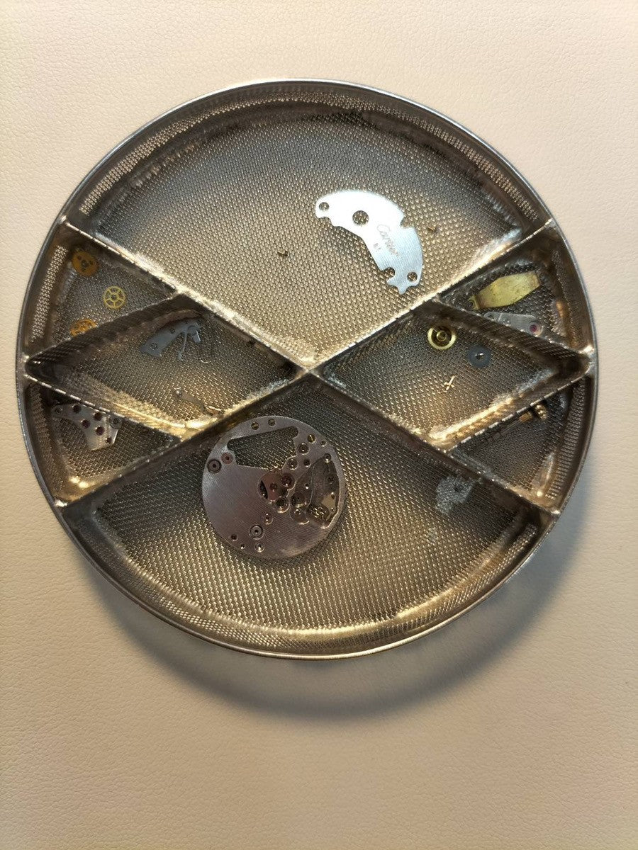 カルティエ ヴァンドーム VLC LM 881003 クォーツ Cal.81 18K 革 純正尾錠(GP)ホワイトローマン文字盤 オーバーホール済み