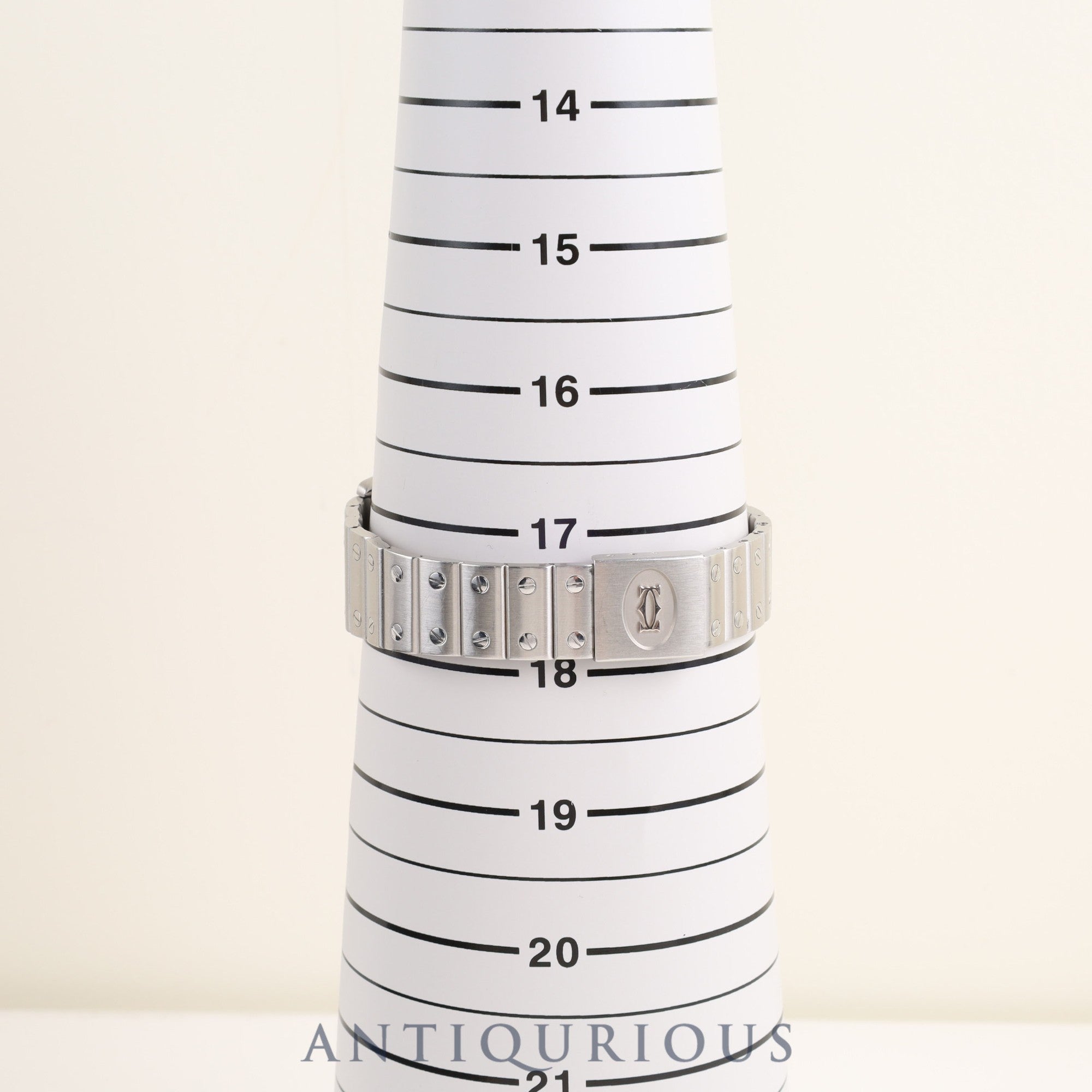 カルティエ サントス ガルベLM W20025D6  / 1564 クォーツ Cal.87  SS SS  アイボリー文字盤 オーバーホール済み