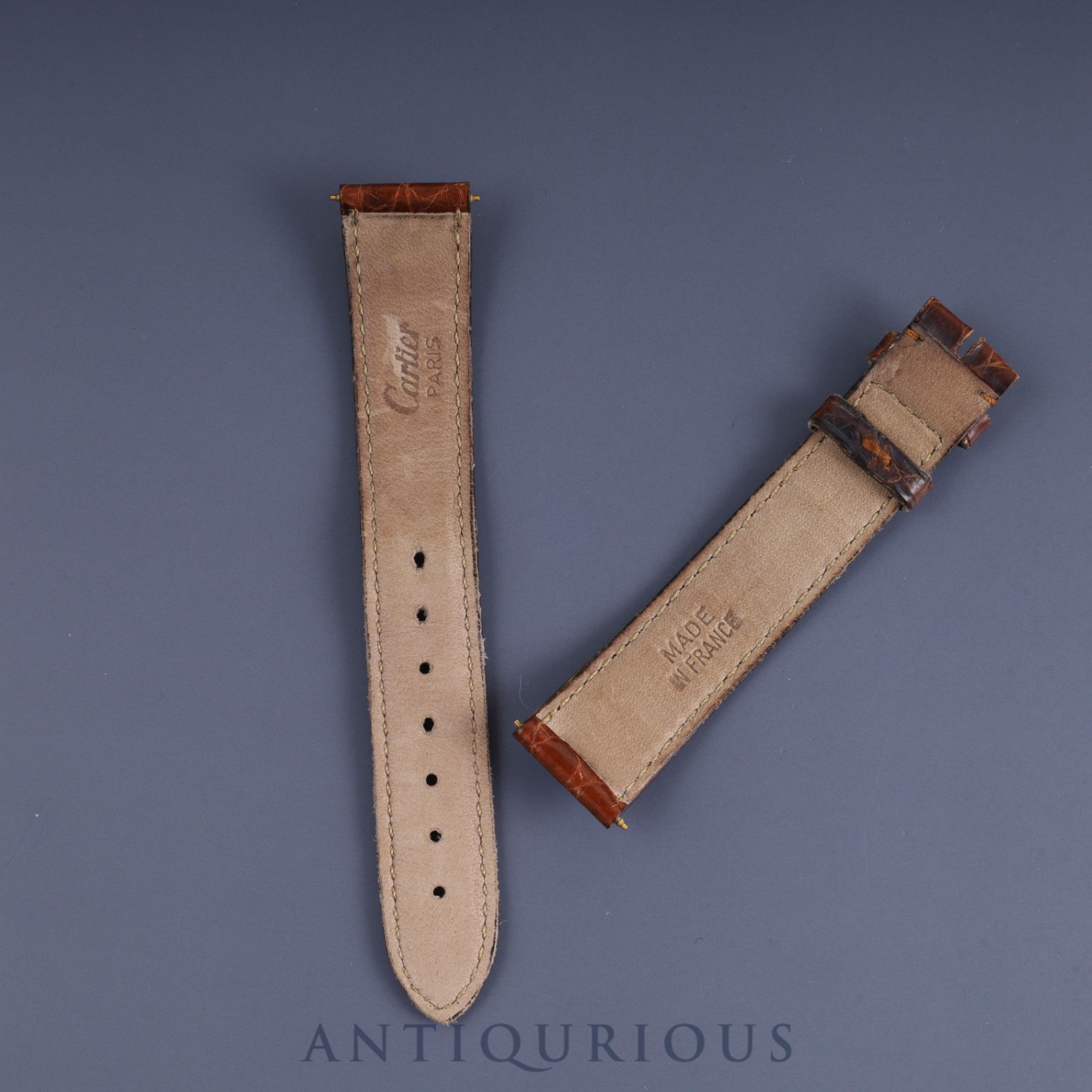 カルティエ マストタンク LM W1002753 / 590005 クォーツ Cal.90 SV925 革 純正尾錠(GP) アイボリーローマン文字盤 純正革ベルト オーバーホール済み