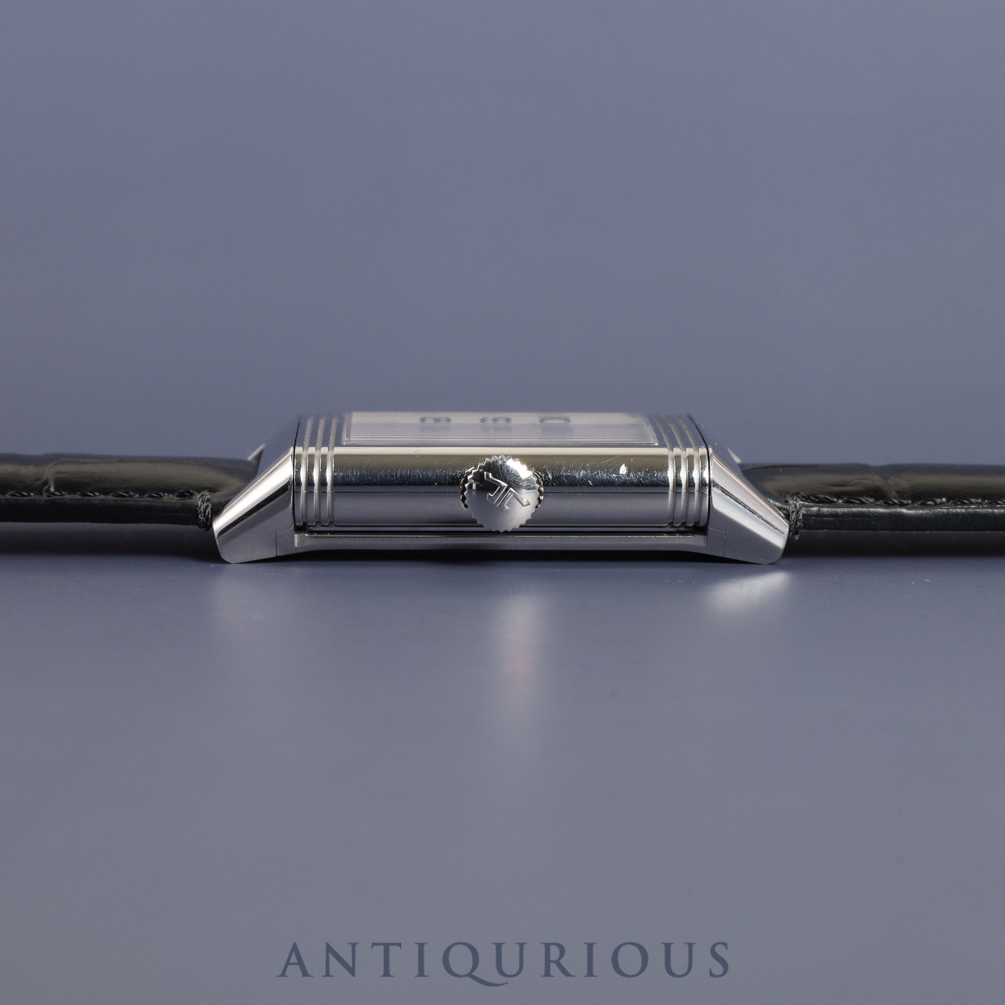 ジャガー・ルクルト レベルソ クラシック ラージ スモールセコンド 214.8.62 手巻き Cal.822/2 SS 革 純正尾錠(SS) アラビア文字盤 オーバーホール済み