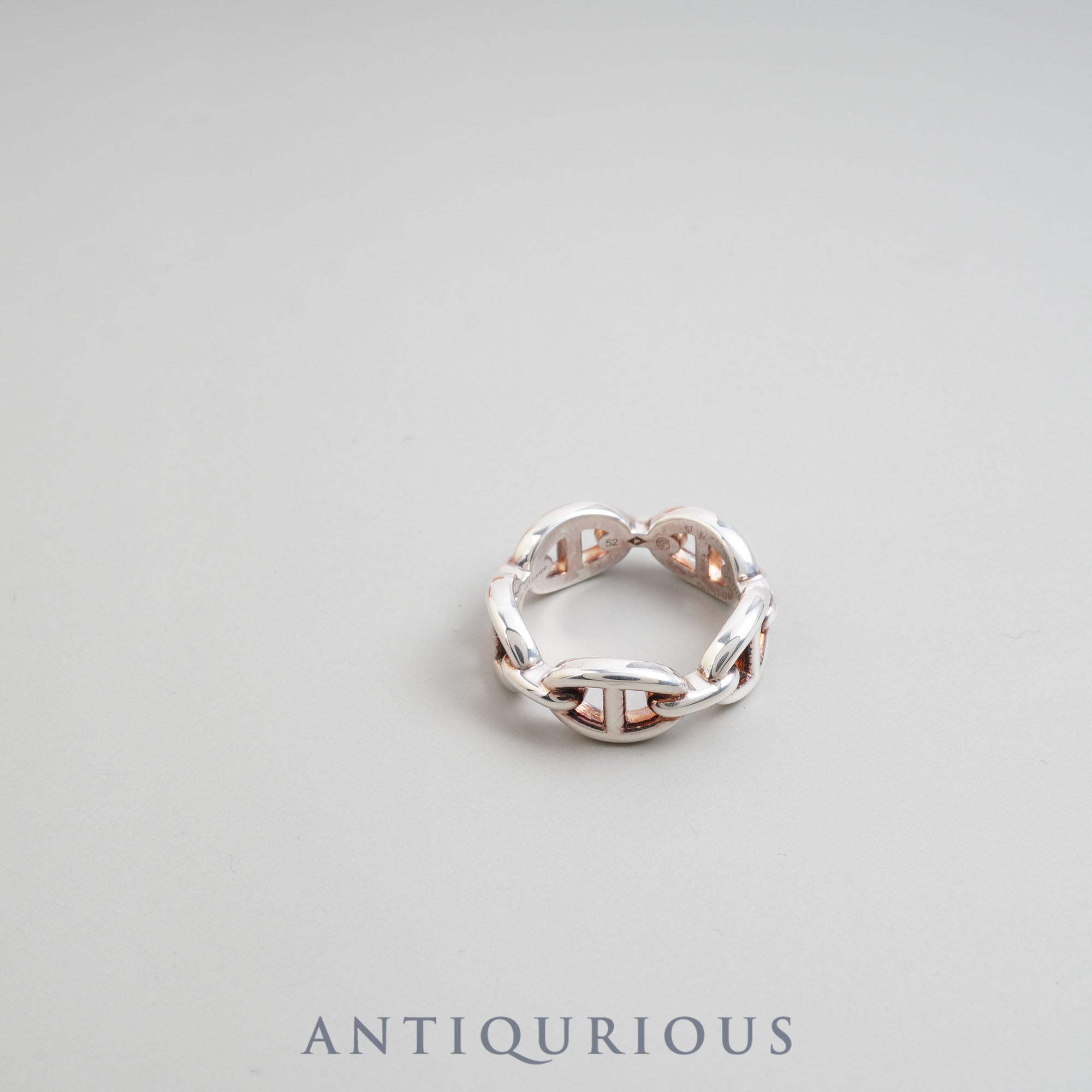 Hermes Ring Chaine d'Ancre Anchaine