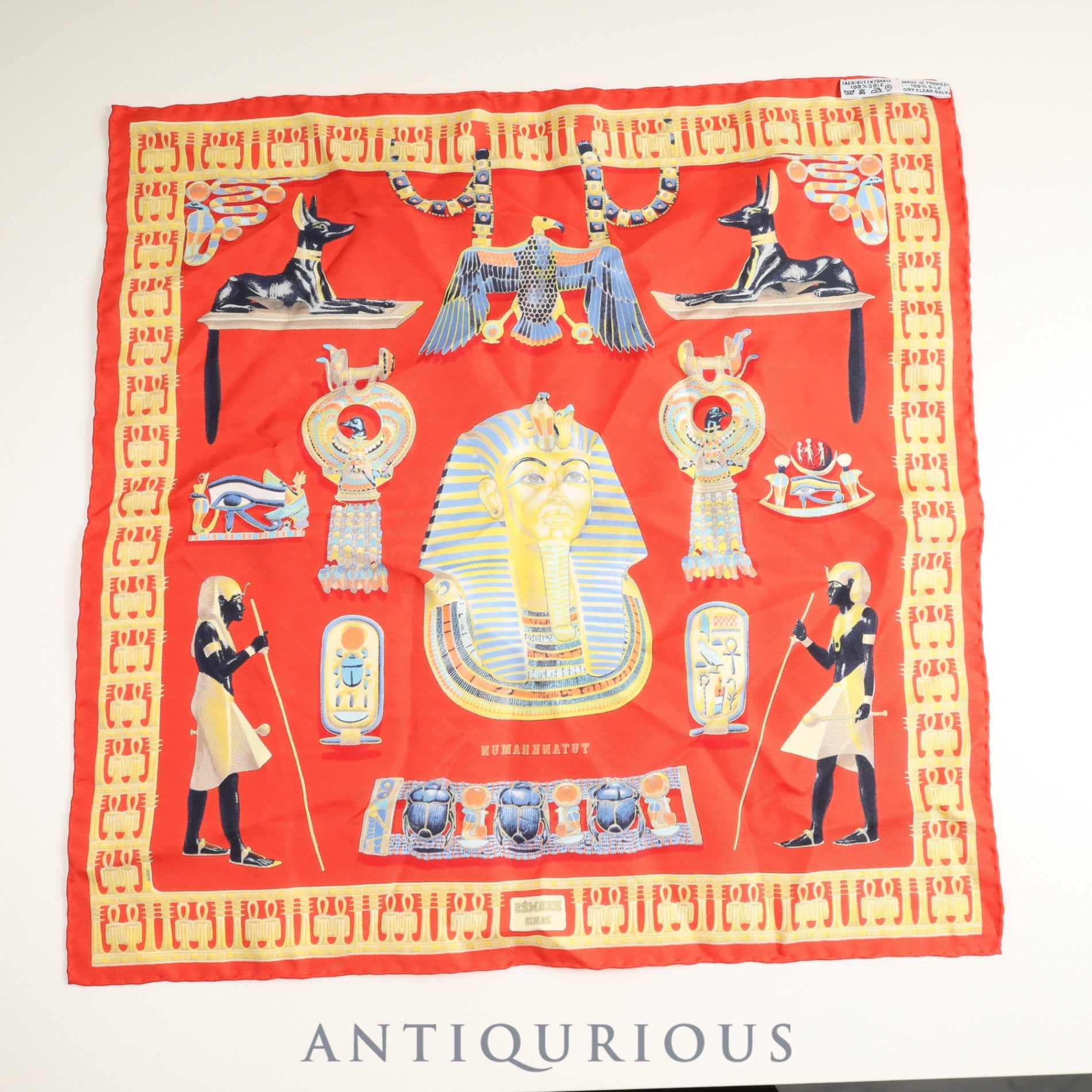 エルメス スカーフ カレ45 TUTANKHAMUN ツタンカーメン