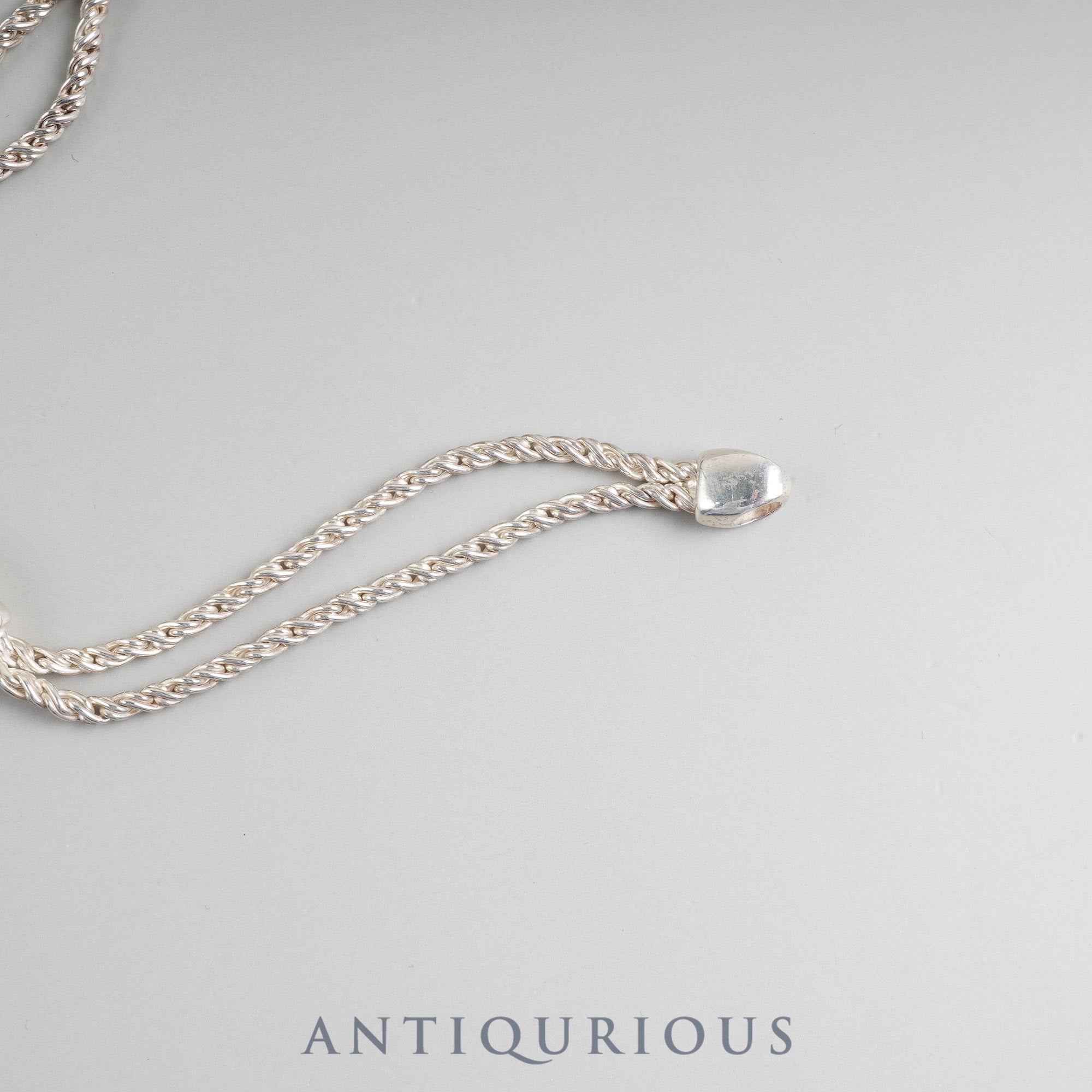 Tiffany Bracelet Center Knot Double Rope SV925 Dust Bag Box