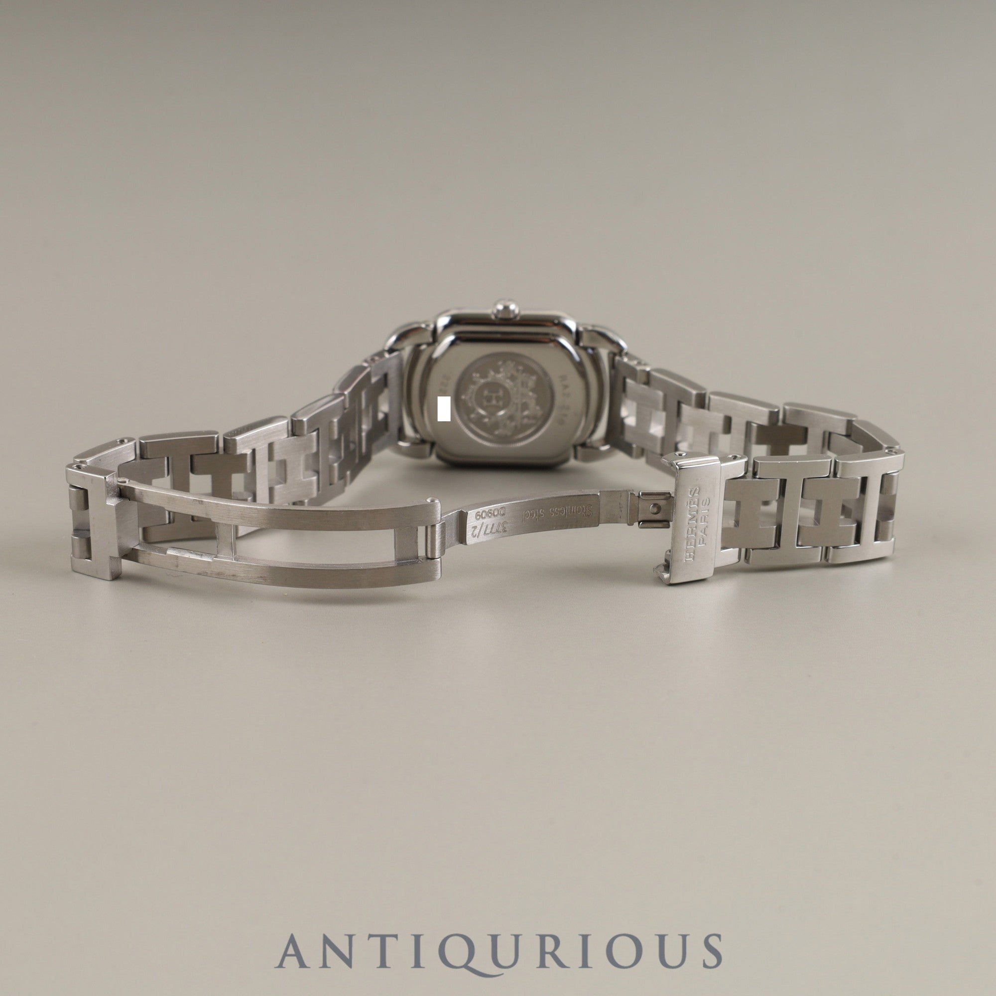 エルメス ラリー RA2.210 クォーツ Cal.980.153 SS SS グレー文字盤 保証書 箱 冊子 オーバーホール済み