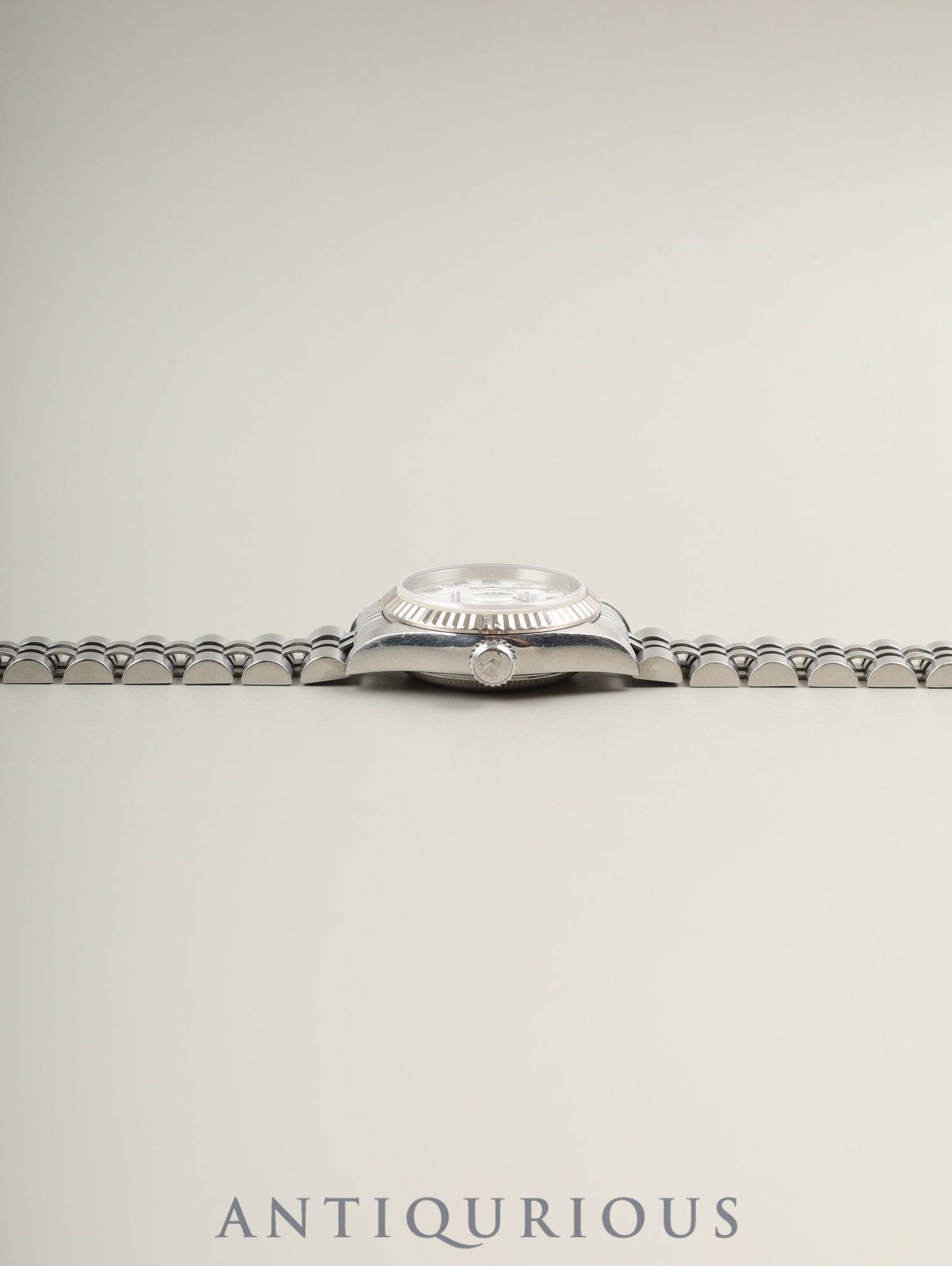 ロレックス デイトジャスト 69174 自動巻き Cal.2135 SS×WG SS ホワイト文字盤 箱 タグ 保証書(1999年)オーバーホール済み