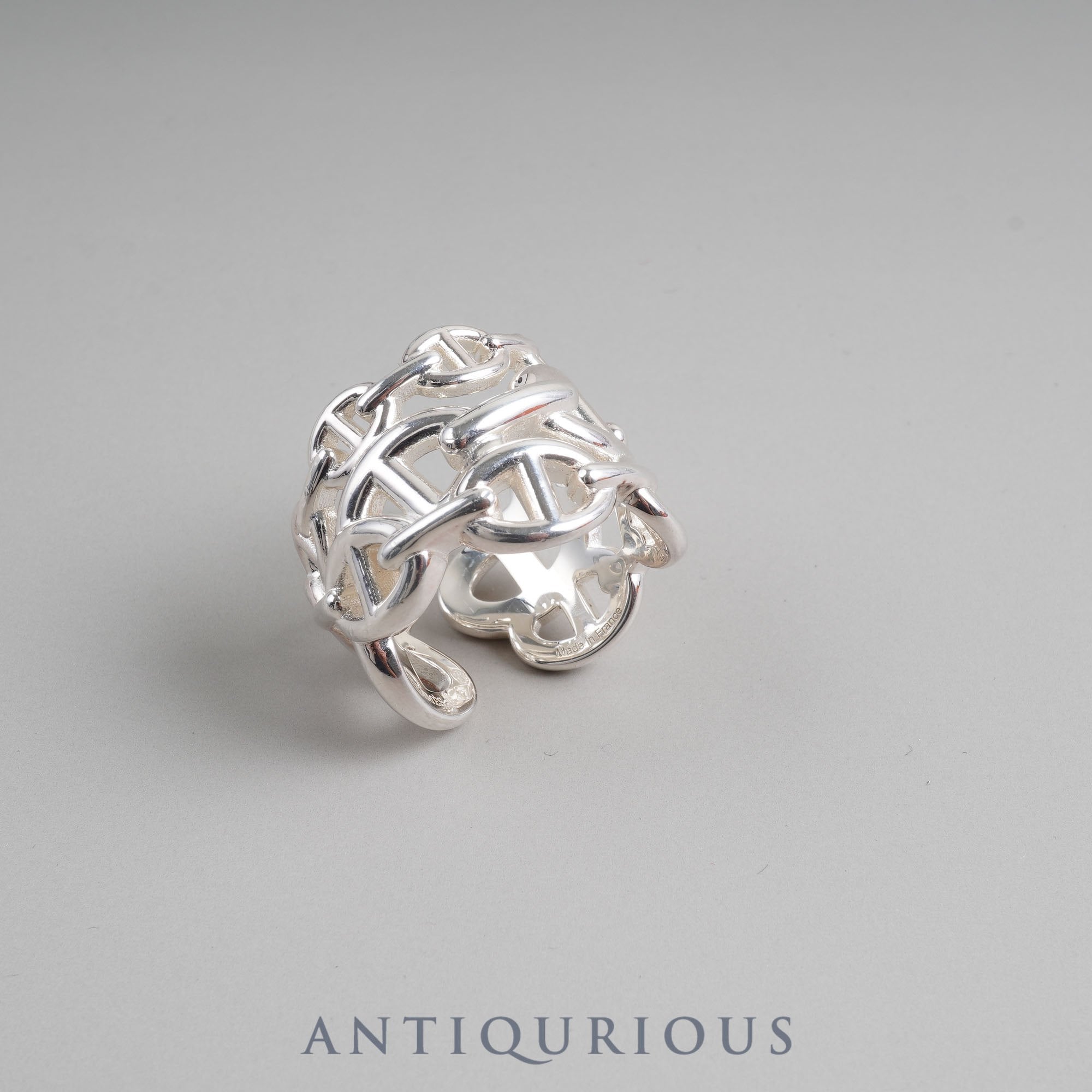 Hermes Ring Chaine d'Ancre Anchaine GM #55 Box