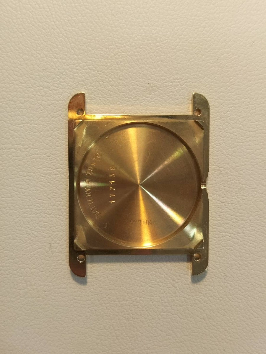 カルティエ マストタンク LM W1002753 / 590005 クォーツ Cal.90 SV925 革 純正尾錠(GP)アイボリーローマン文字盤 オーバーホール済み