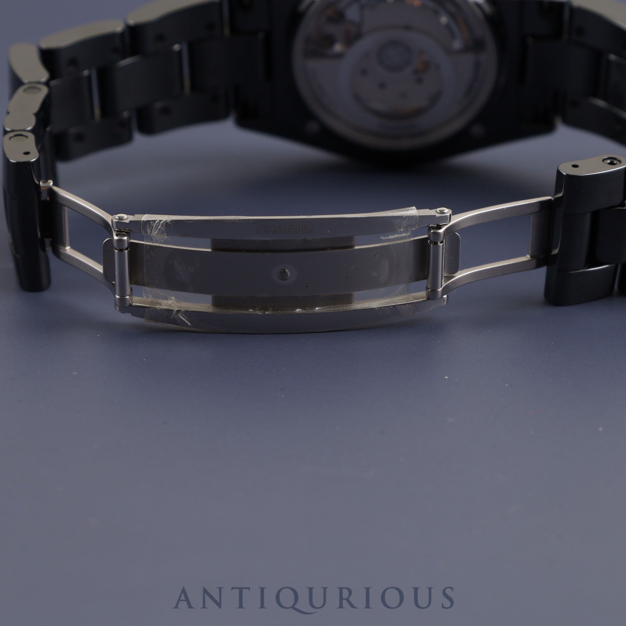 シャネル J12 サイバネティック H7988 自動巻き Cal12.1 CE SS ブラック×ホワイト文字盤 箱 保証書(2023年)※未使用品