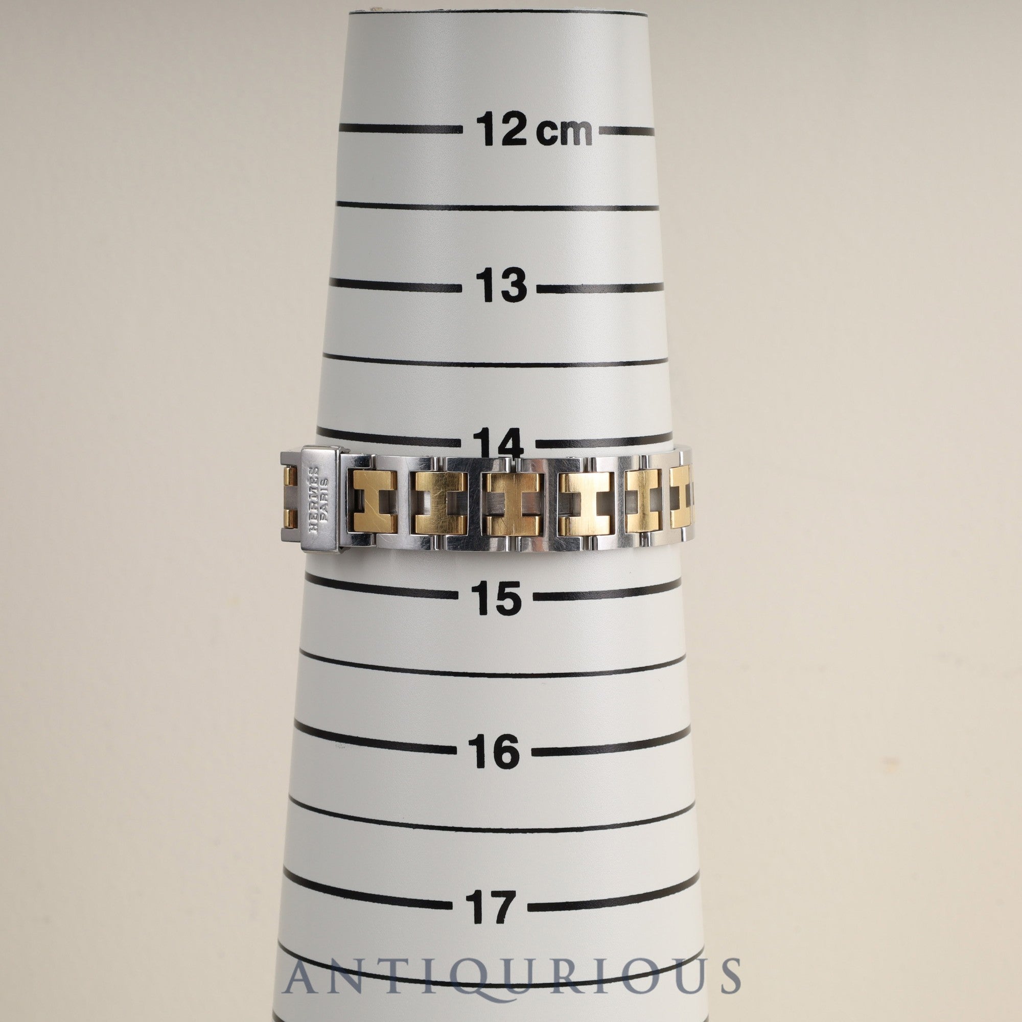 Hermès Cloajour CR1.220 Quartz Cal.976.001 SS/GP SS/GP White Dial Overhauled