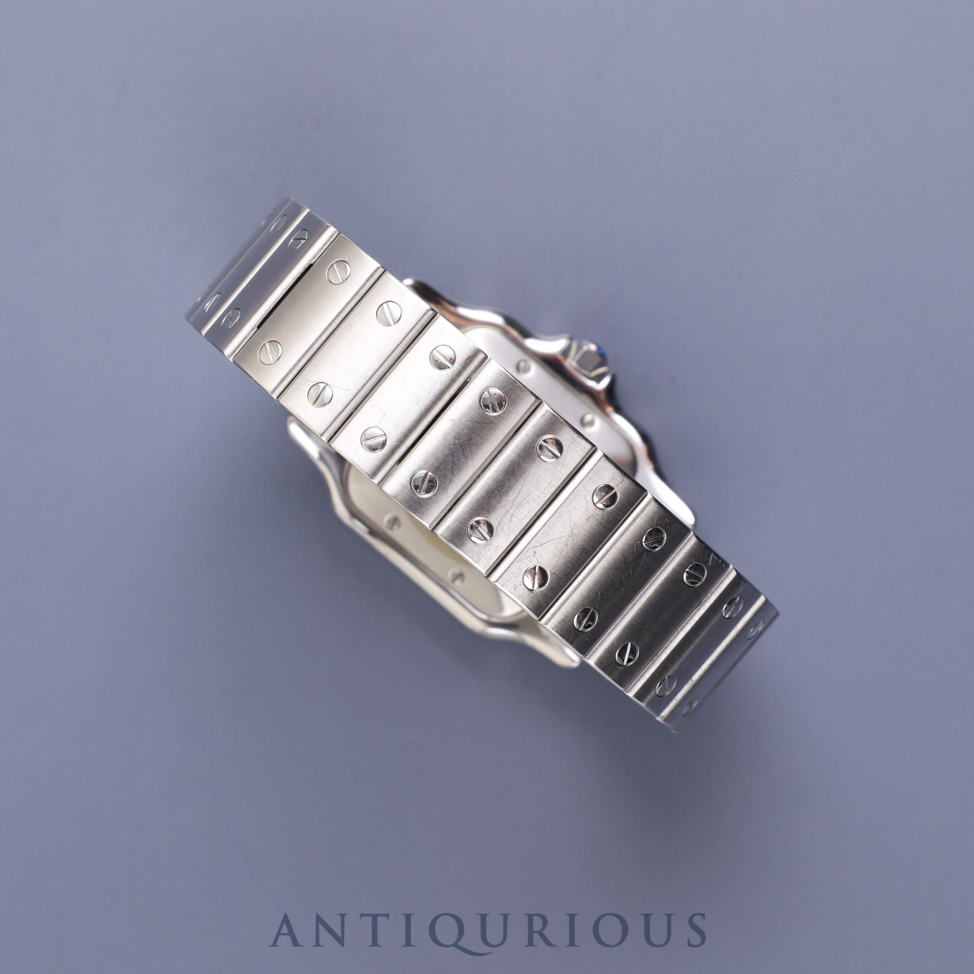 カルティエ サントス ガルベLM W20055D6 / 2319 自動巻き SS SS シルバー文字盤 箱 保証書(2005年) コマ1 オーバーホール済み