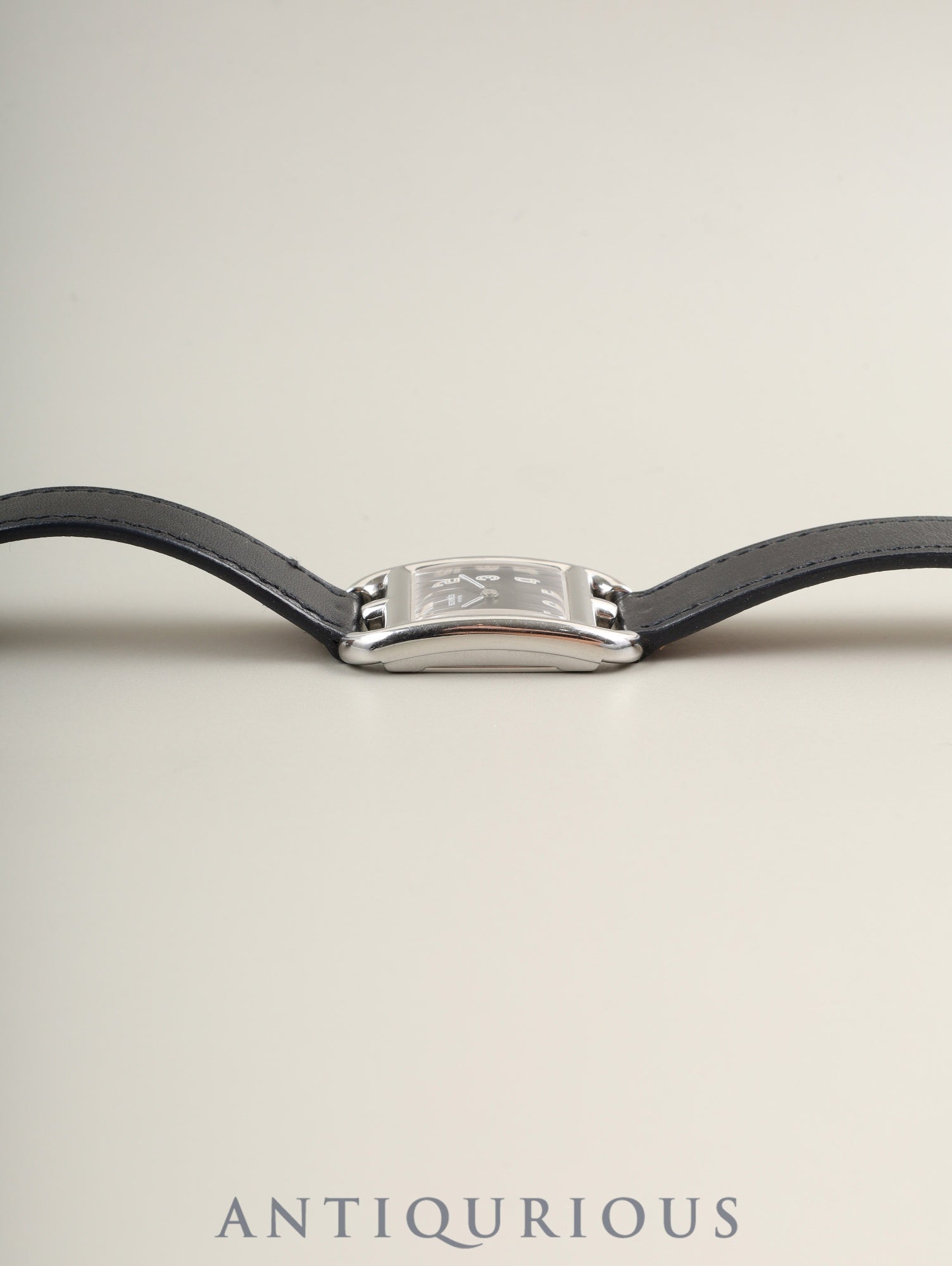 エルメス ケープコッド CC1.210 クォーツ Cal.976.001 SS 純正革ベルト(□D刻印:2000年)純正尾錠(SS)グレーアラビア文字盤 箱 保証書 オーバーホール済み