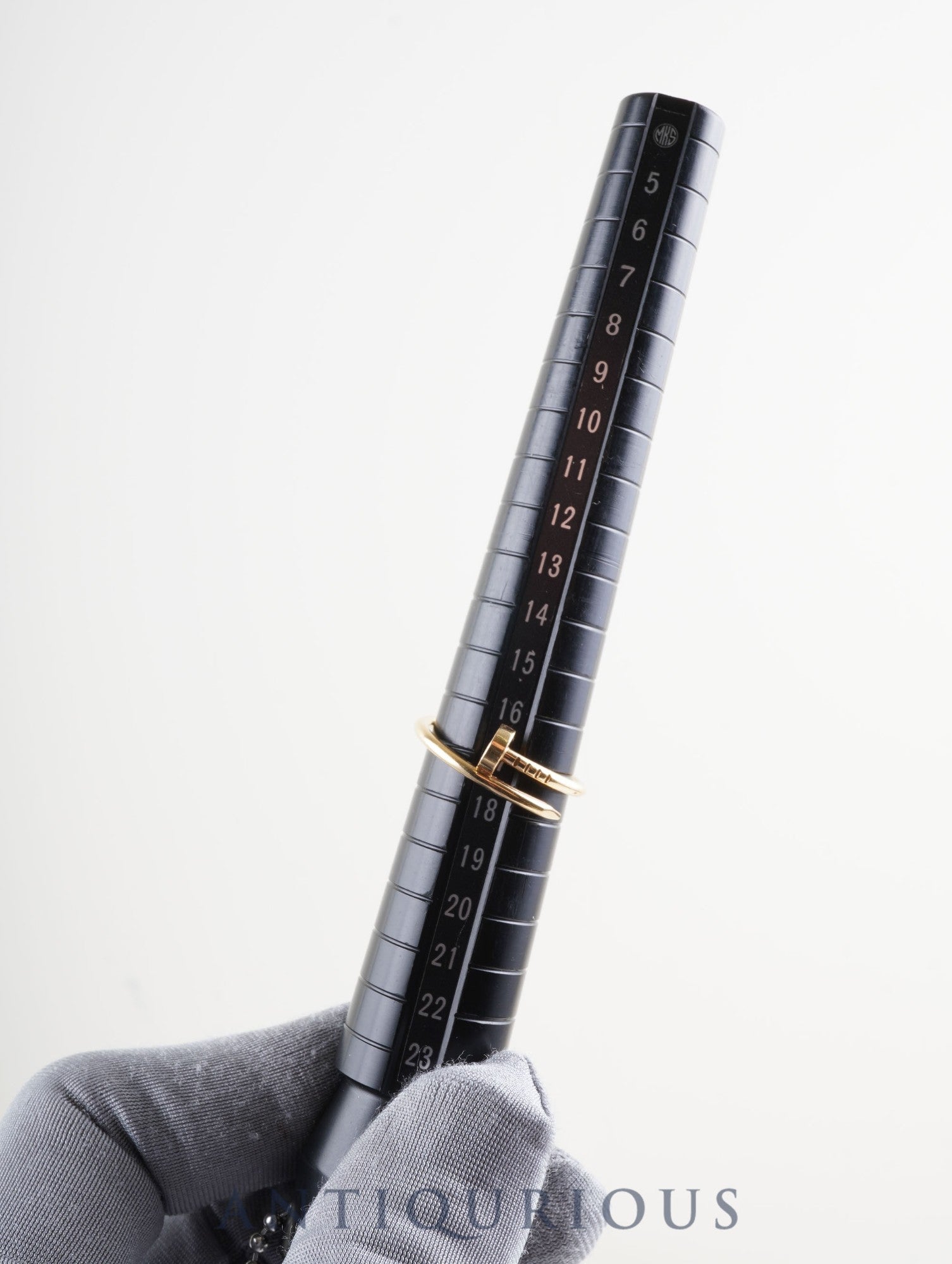 カルティエ リング ジュスト アンクル SM Au750 #58 箱 証明書(2024年)