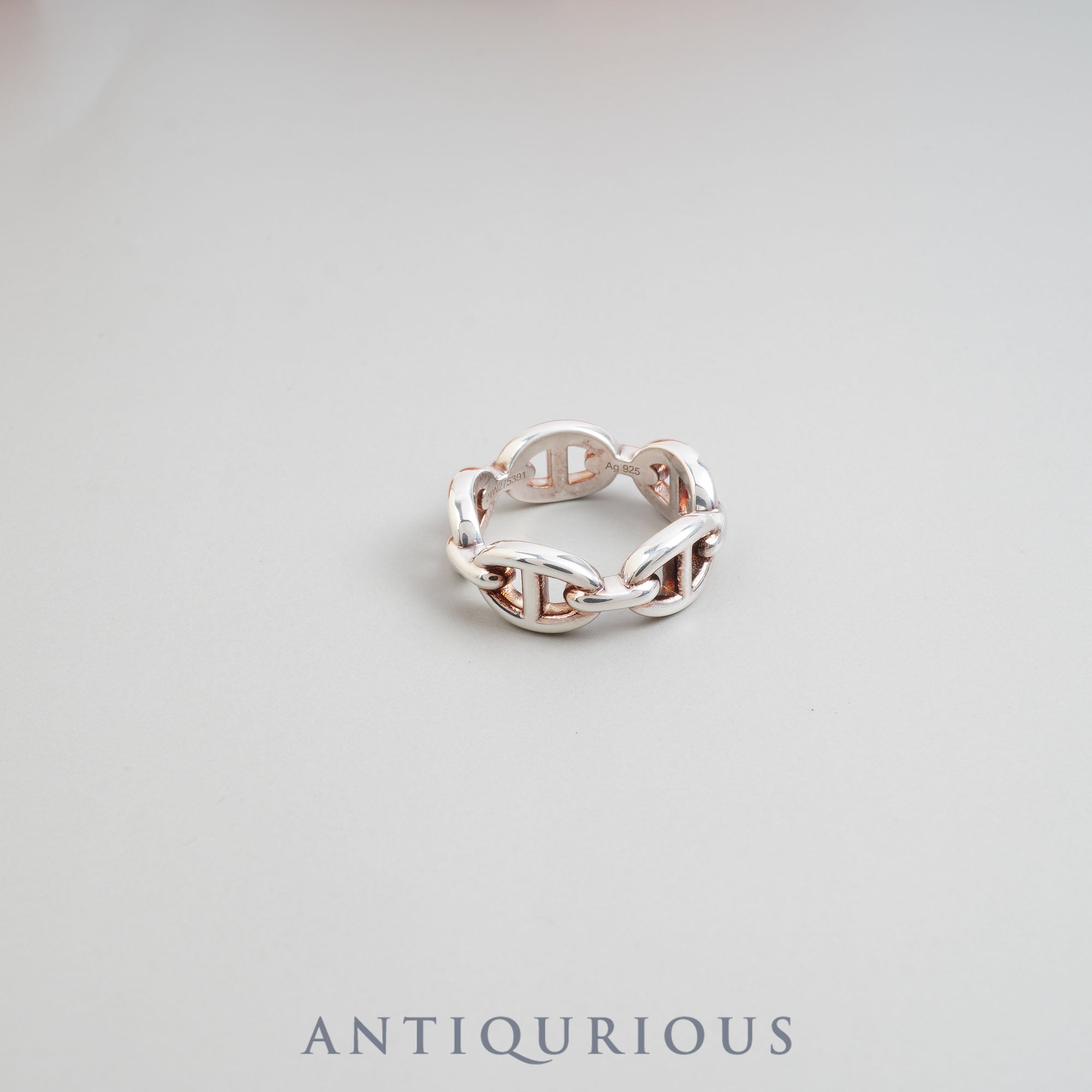 Hermes Ring Chaine d'Ancre Anchaine