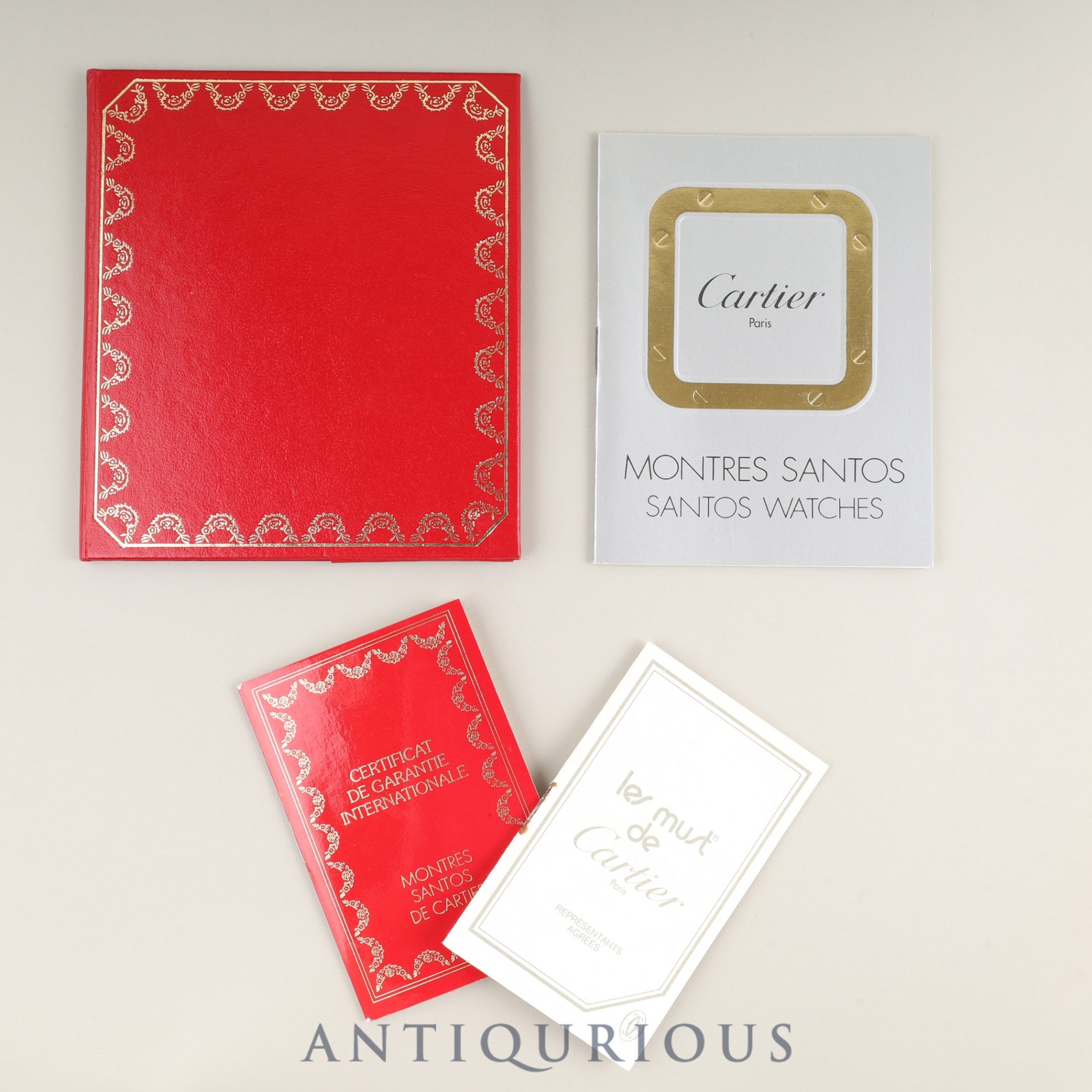 カルティエ サントス オクタゴン SM W2001683 / 187903 クォーツ Cal.87 SS/YG SS/YG アイボリーローマン文字盤 冊子 保証書 オーバーホール済み