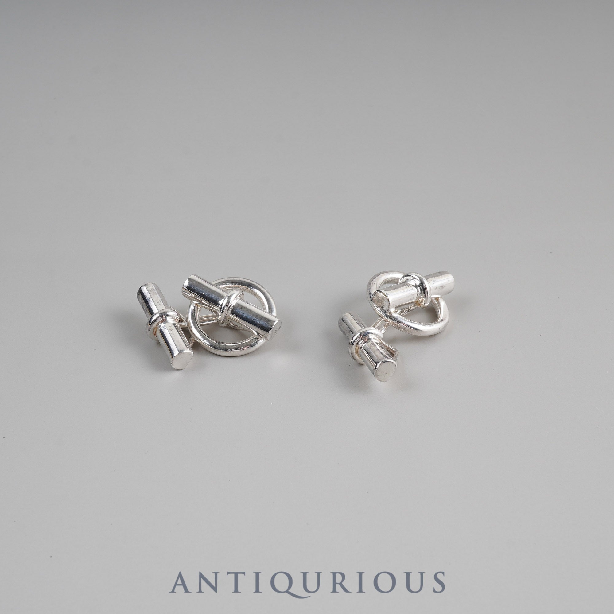 エルメス カフリンクス シェーヌダンクル SV925 ケース