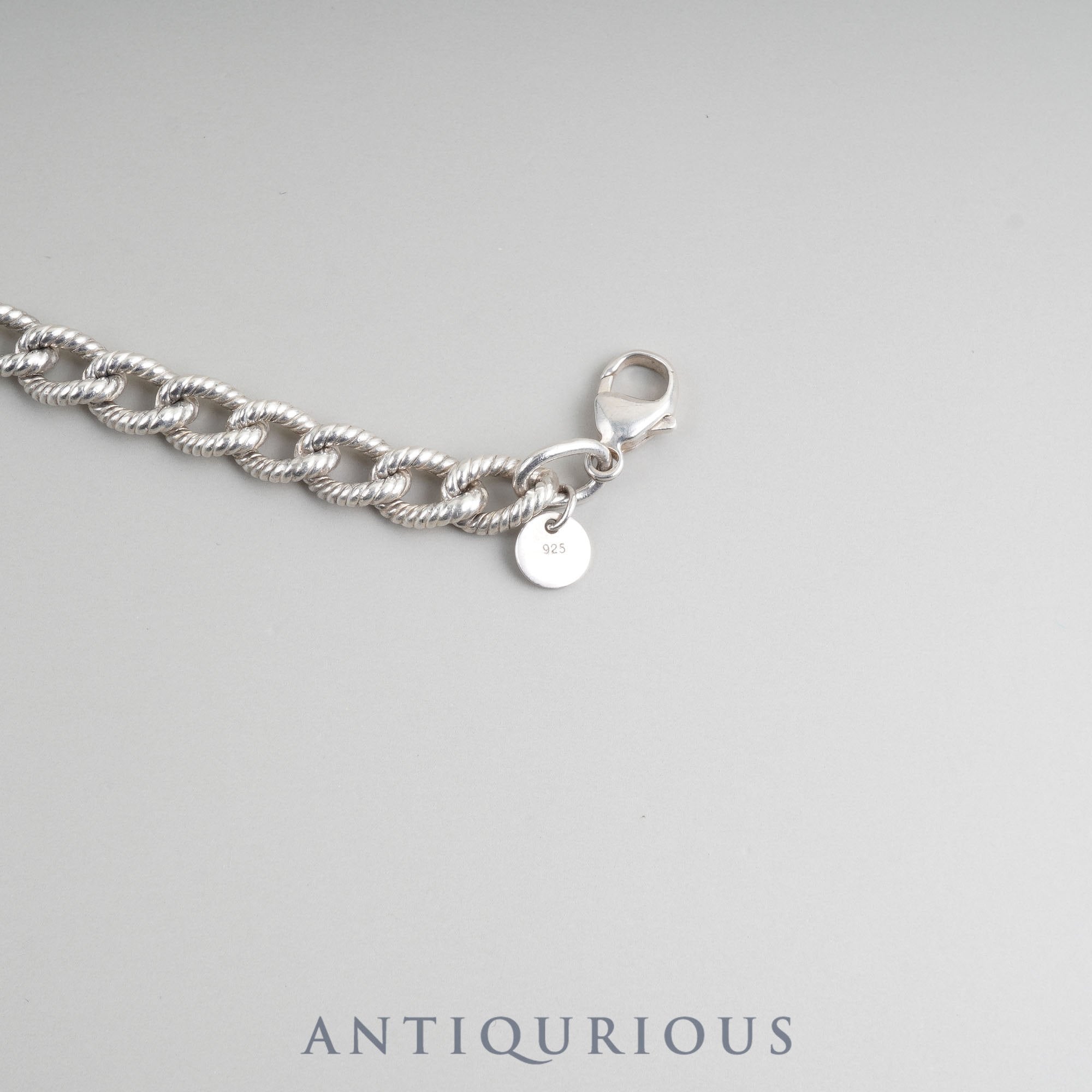 ティファニー ブレスレット ツイストロープチェーン SV925