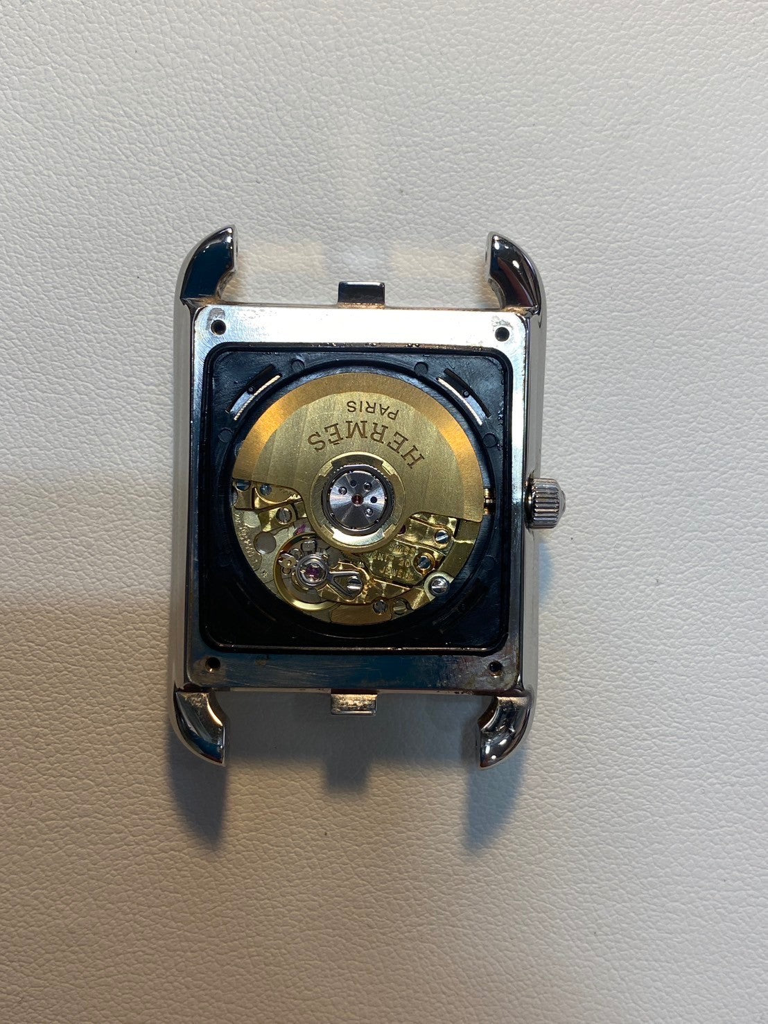 エルメス ケープコッド CC1.710 自動巻き SS JEAN-CLAUDE PERRIN社革ベルト シルバー文字盤 オーバーホール済み