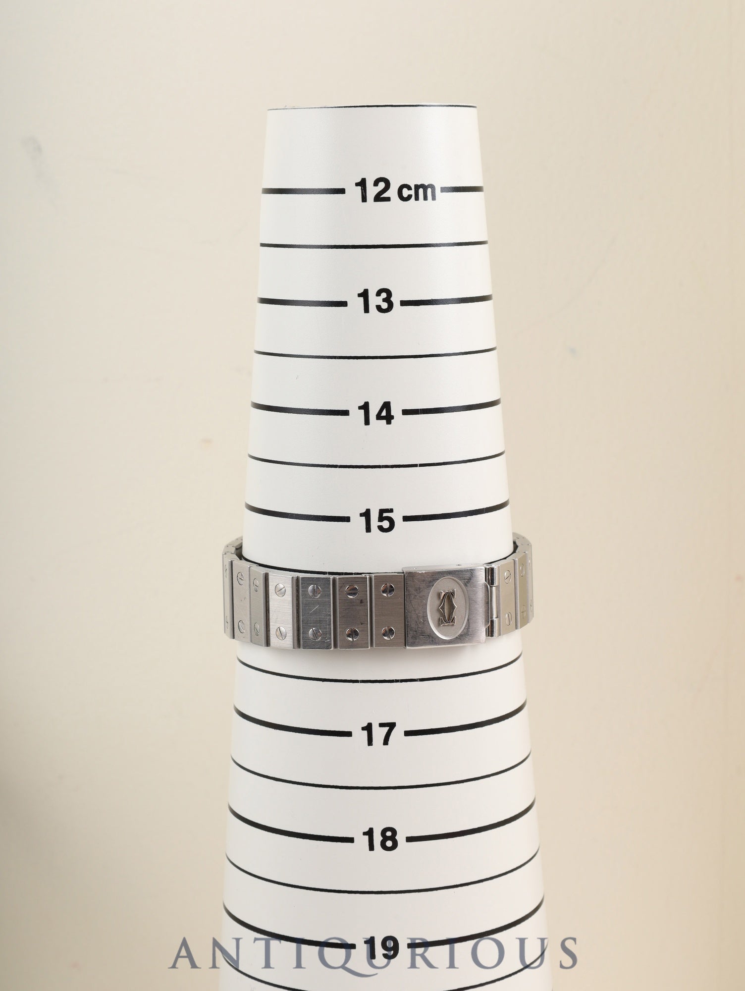 Cartier Santos Carrée LM 2960 Automatic Cal. ETA2671 SS SS White Roman Dial (SWISS marking) Overhauled