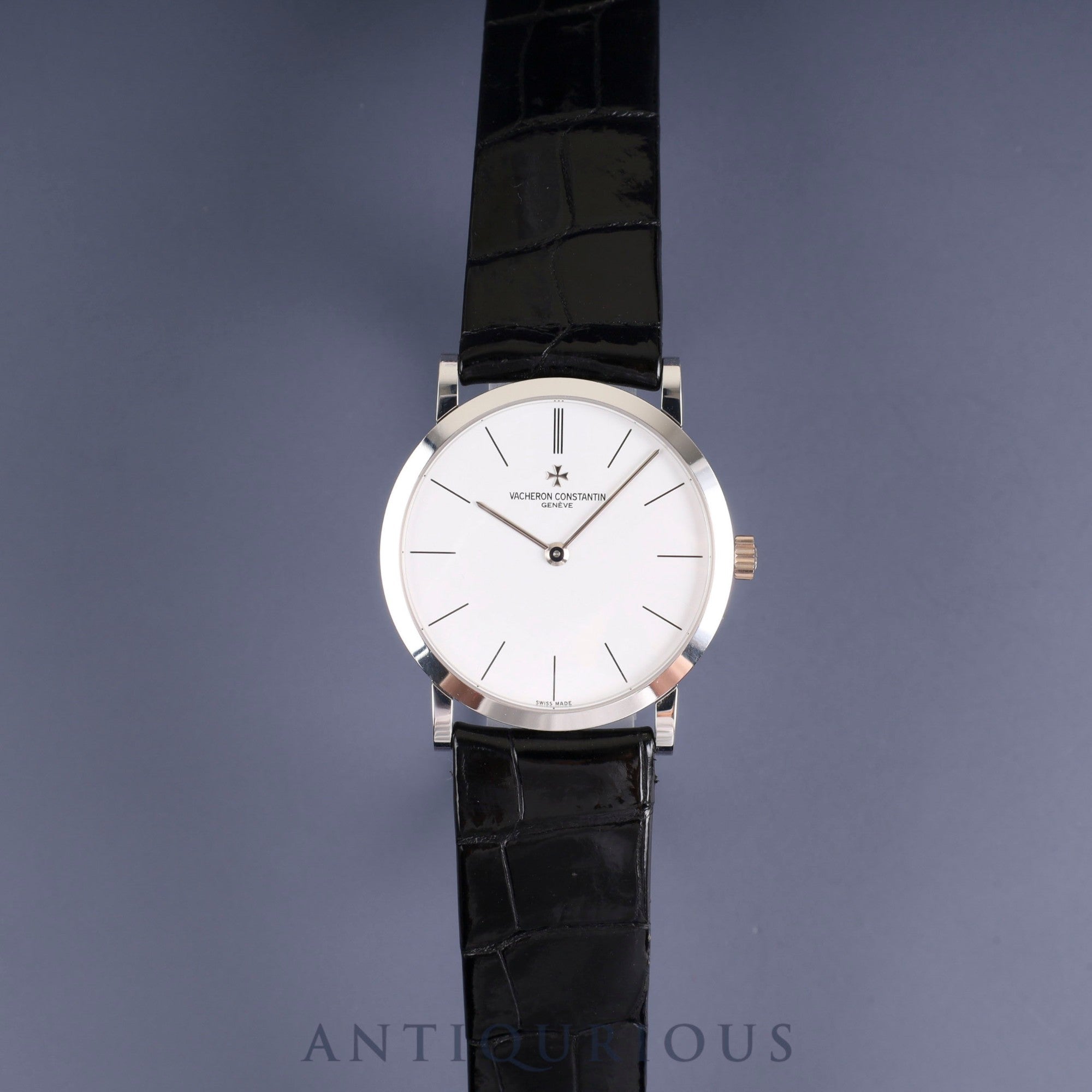 Vacheron Constantin Patrimony 33093/3 Manual winding Cal.1003/2 750 Genuine leather strap Genuine buckle (750) White dial Box Case Overhauled