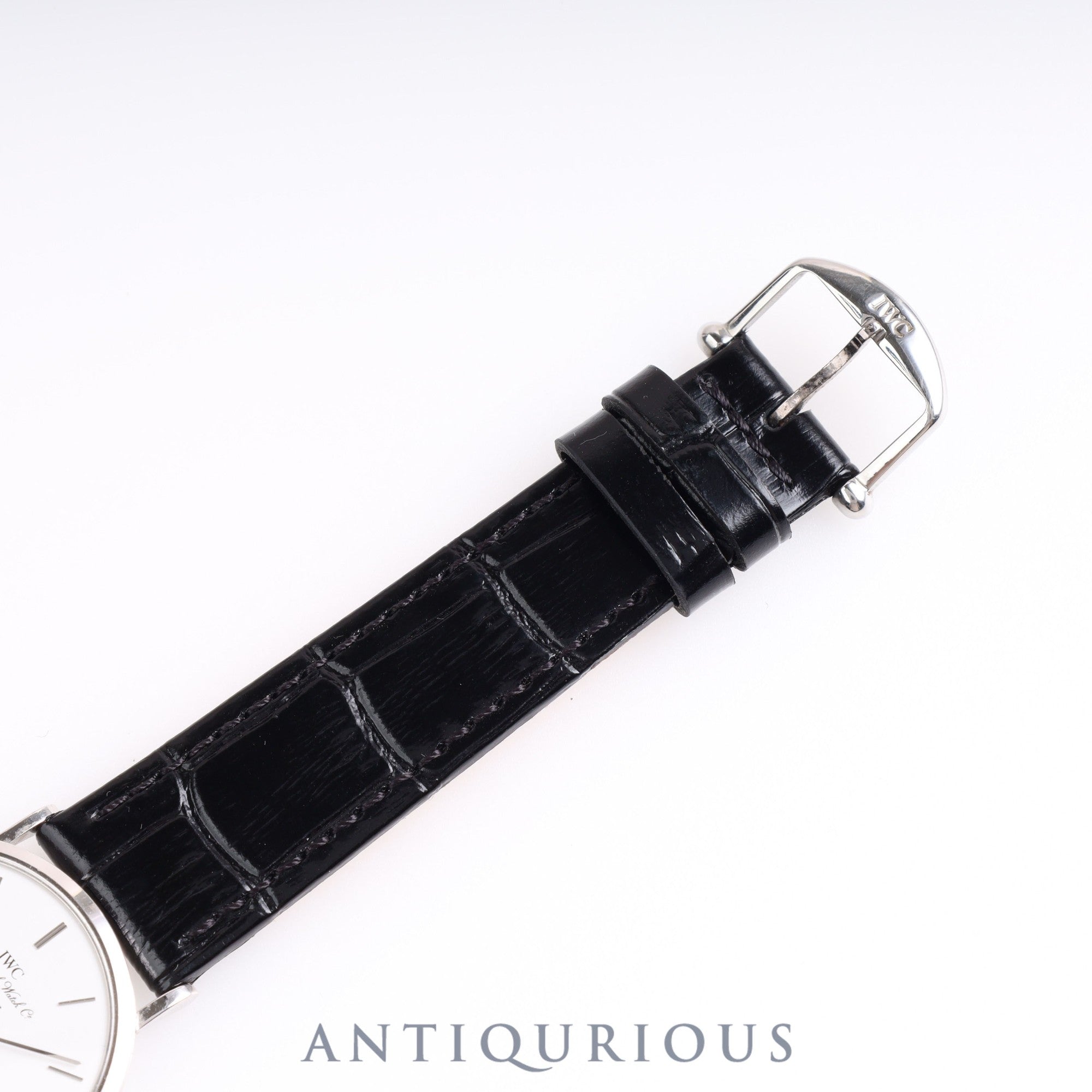 IWC Portofino Manual Winding Cal.1852 WG Leather White Dial 31.6mm IWC