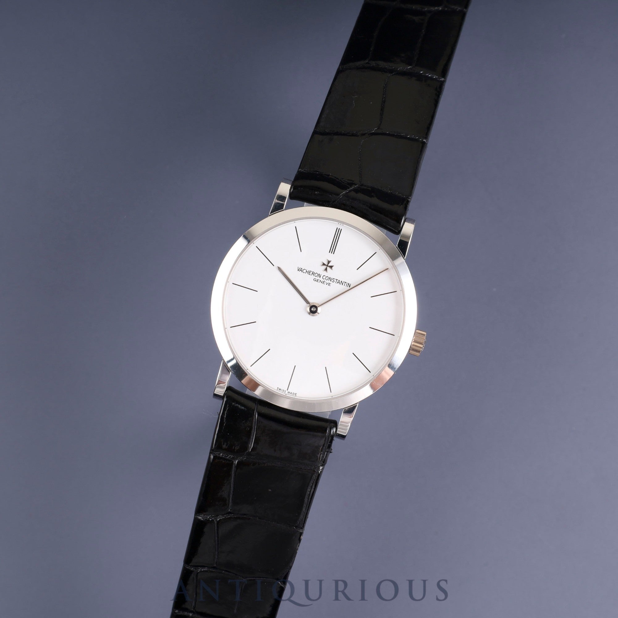 Vacheron Constantin Patrimony 33093/3 Manual winding Cal.1003/2 750 Genuine leather strap Genuine buckle (750) White dial Box Case Overhauled