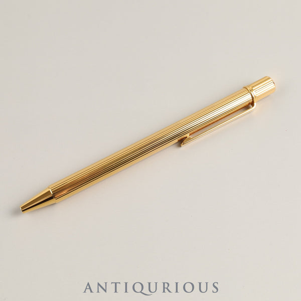 カルティエ トリニティ ボールペン GP ツイスト式 青インク 箱 ※カルティエにて新品リフィルに交換済み