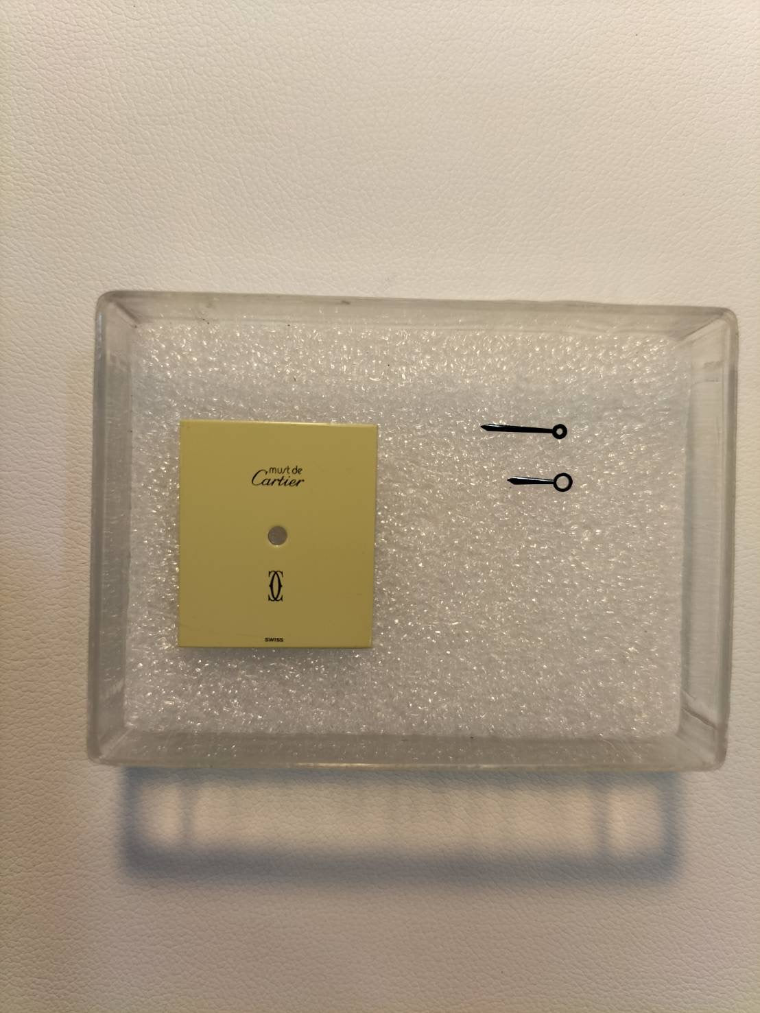 カルティエ マストタンク LM 6 手巻き Cal.78-1 SV925 革 純正ピンバックル(GP)アイボリー文字盤(SWISS表記) 箱 純正レザーベルト付き オーバーホール済み
