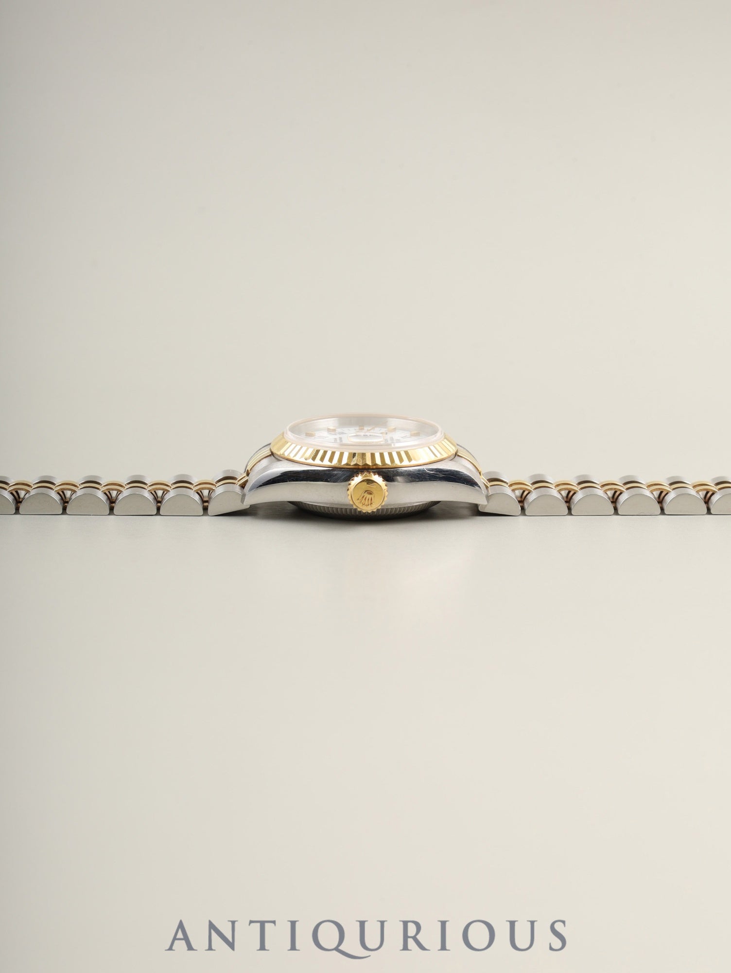 Rolex Datejust Lady 69173 Automatic Cal.2135 SS/YG SS/YG White Roman Dial S-serial (1993) Box, Warranty Card (1995 / Name written), Booklet, Overhauled