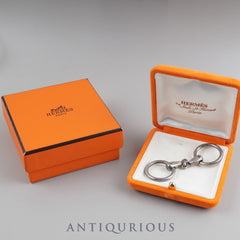 Hermes Keyring Horsebit Vintage SV Box
