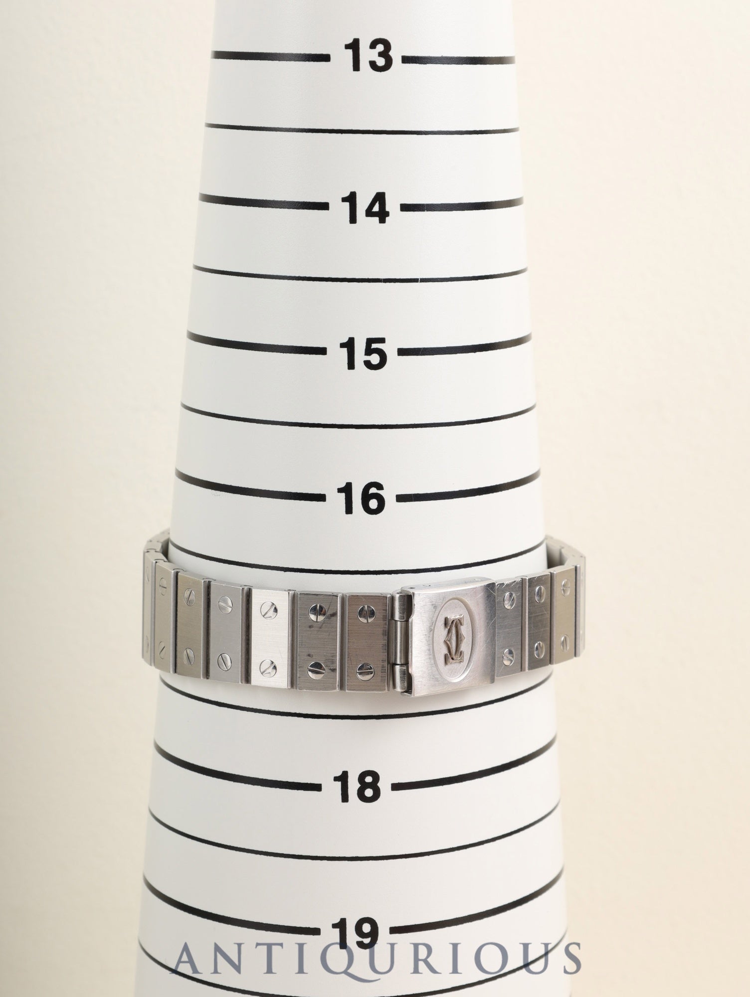 カルティエ サントス ガルベ LM 2960 自動巻き Cal.ETA2671 SS SS ホワイトローマン文字盤 箱 冊子 オーバーホール済み