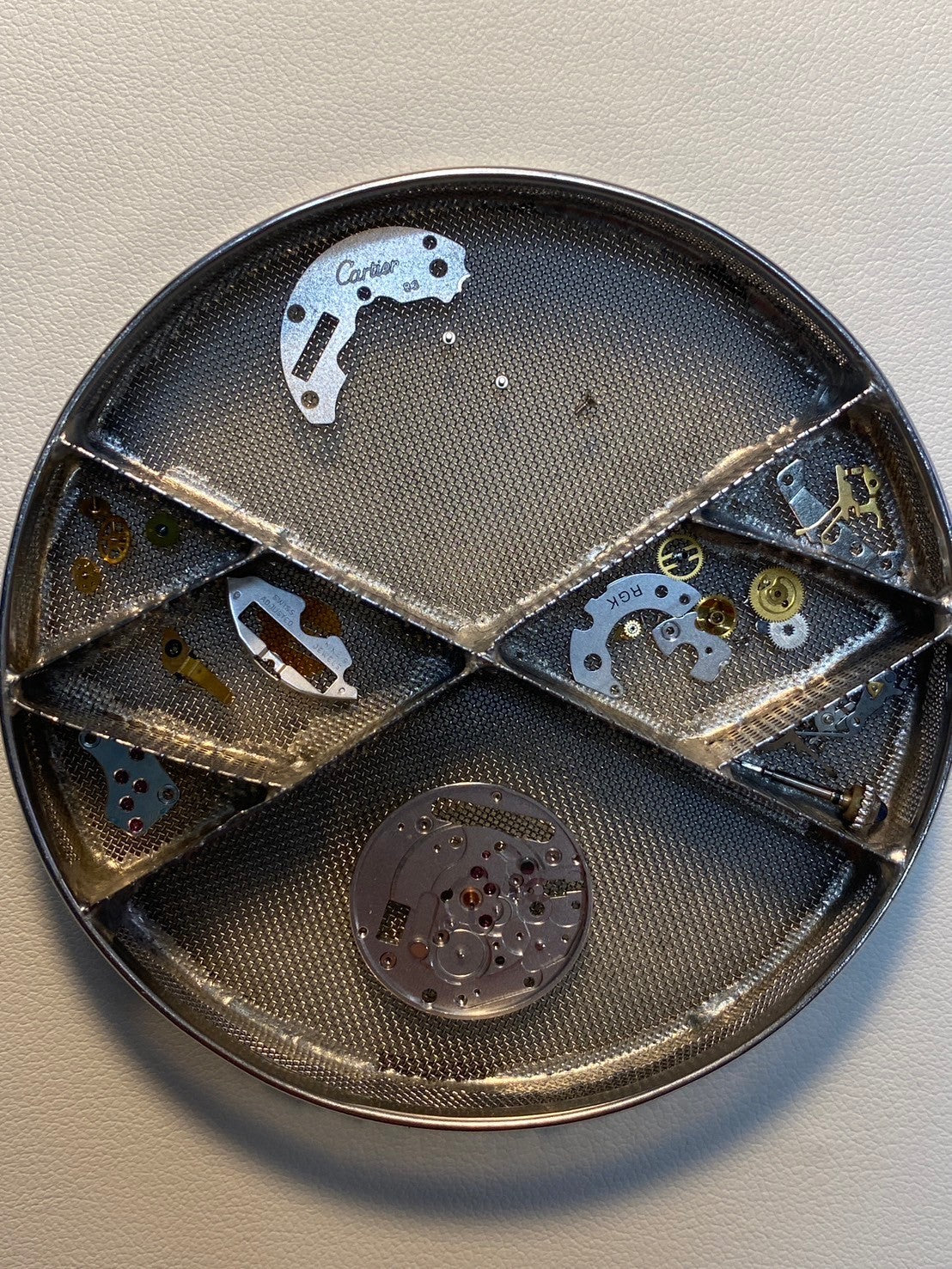 Cartier Panthere Vendome MM 8396 Quartz Cal.83 SS / YG Ivory Roman Dial Box Overhauled