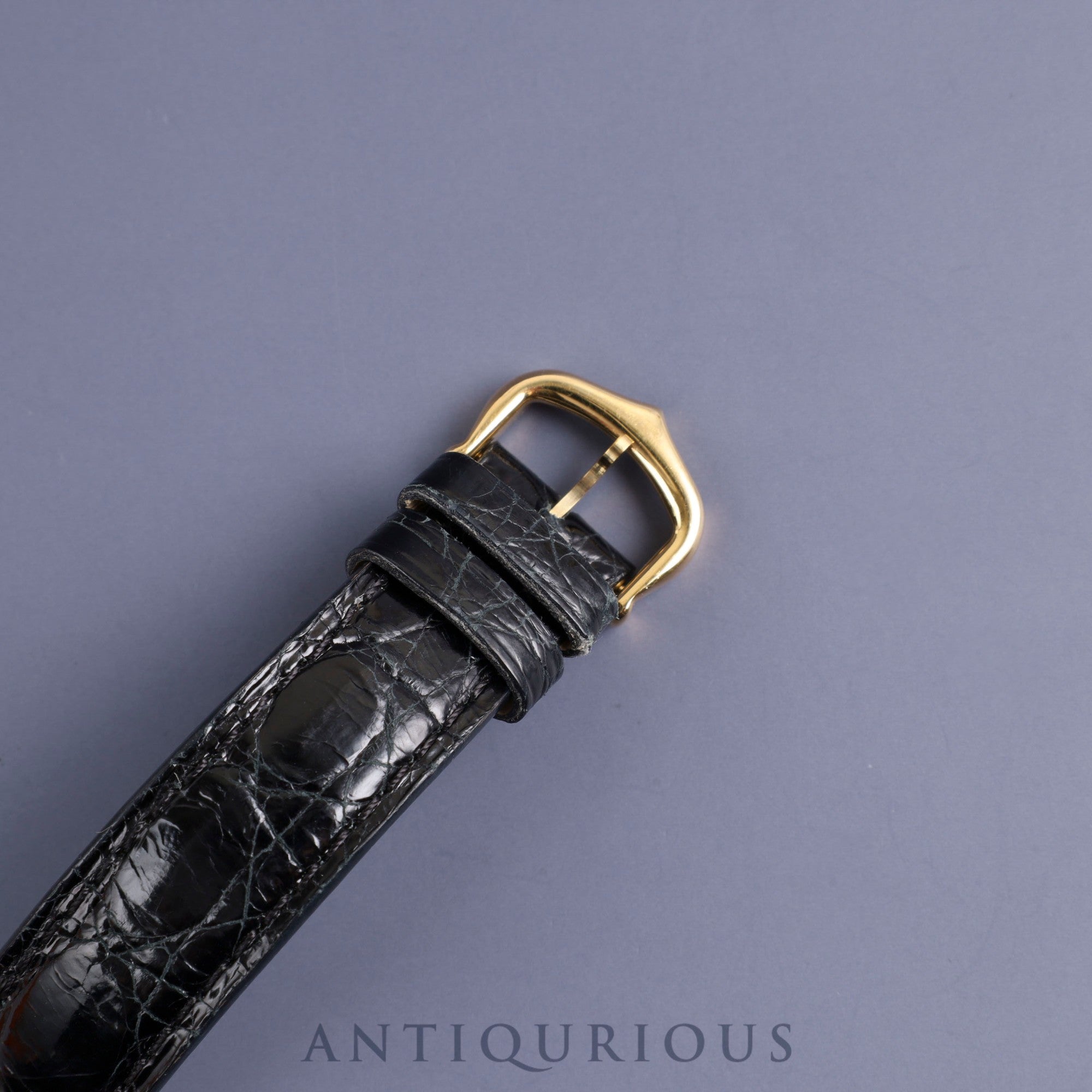 カルティエ マストタンク SM 手巻き Cal.78-1 SV925 純正革ベルト 純正尾錠(GP)ブラックローマン文字盤 オーバーホール済み