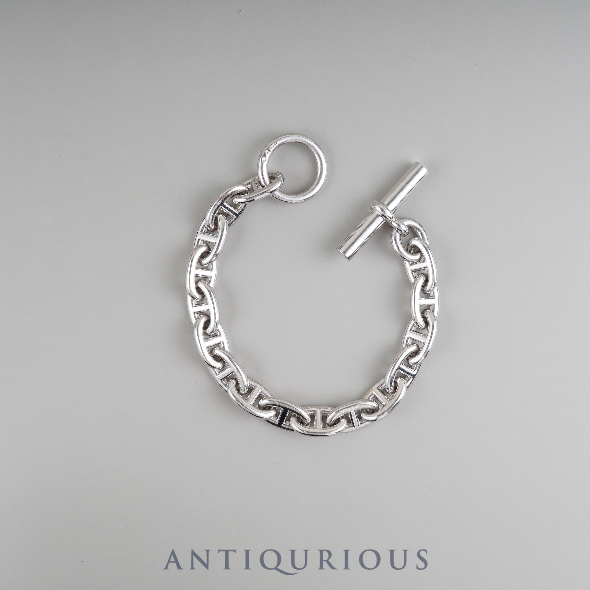 Hermès Chaine d'Ancre Bracelet, MM, 16 links, SV925, Margiela period