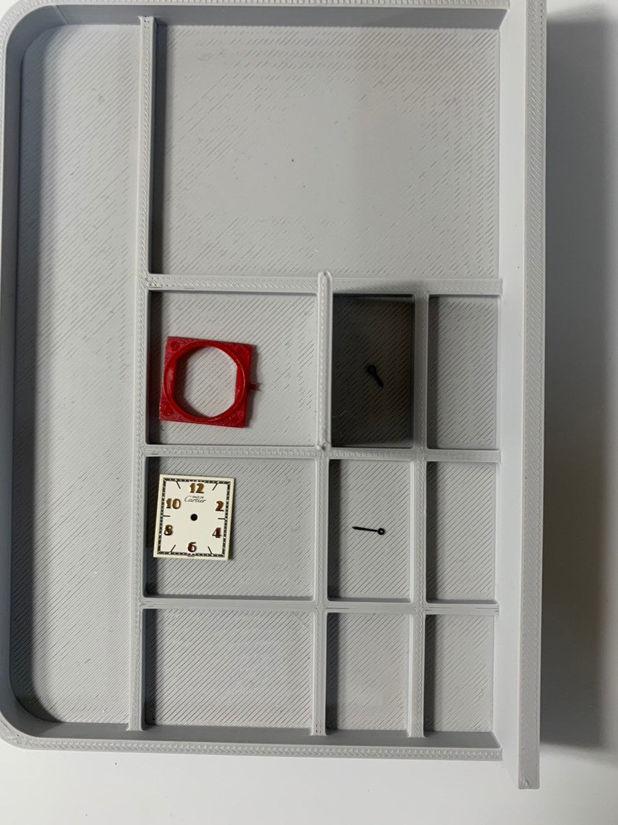 カルティエ マストタンク SM 5057001 クォーツ Cal.057 SV925 革 純正尾錠(GP) 飛びアラビアCC文字盤 箱 保証書(1996年) オーバーホール済み 新品仕上げ済み