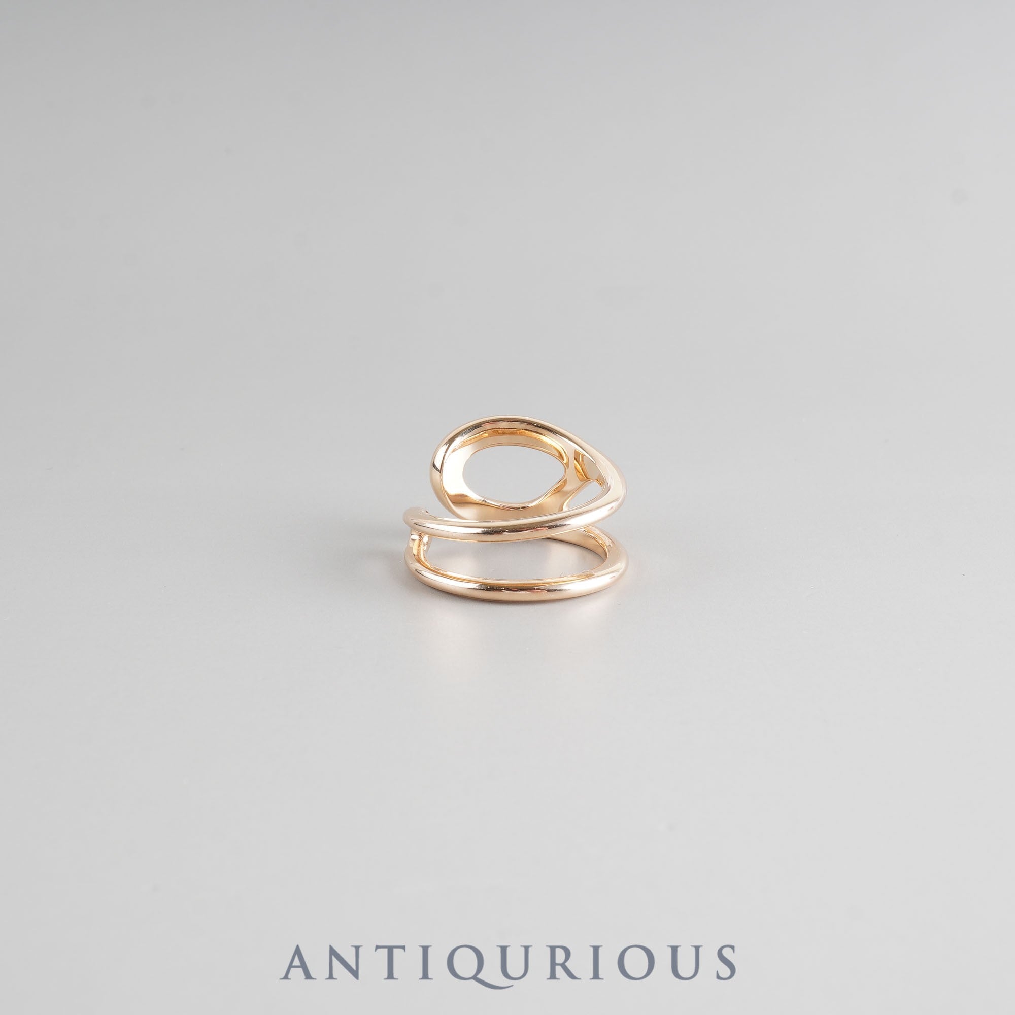 Hermes Ring Chaine d'Ancre Punk 750PG 51 Size 11