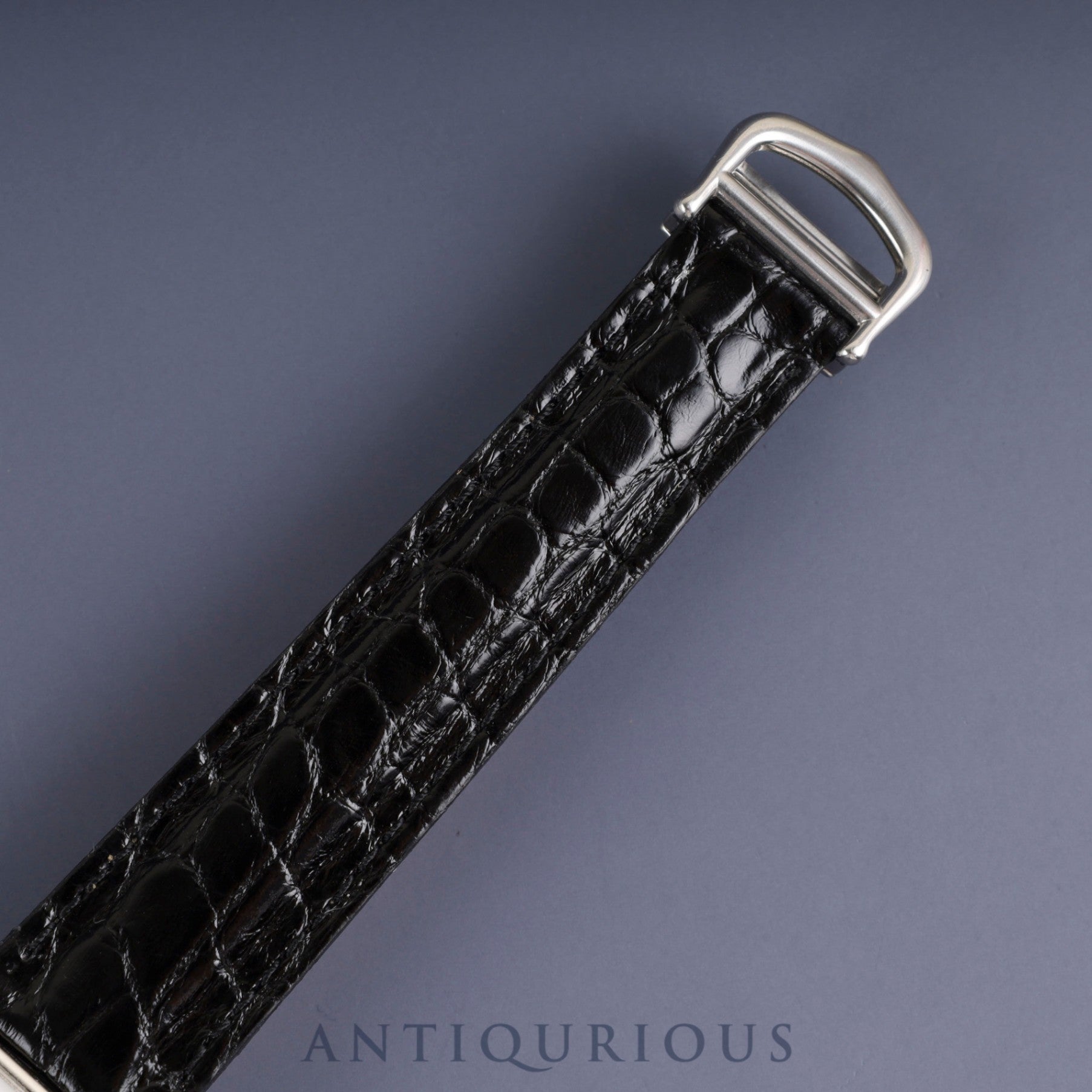 カルティエ マストタンク GM(XL) W1014154/2414 クォーツ Cal.687 SV925 革 純正Dバックル(SS) ホワイト飛びローマン文字盤 オーバーホール済み